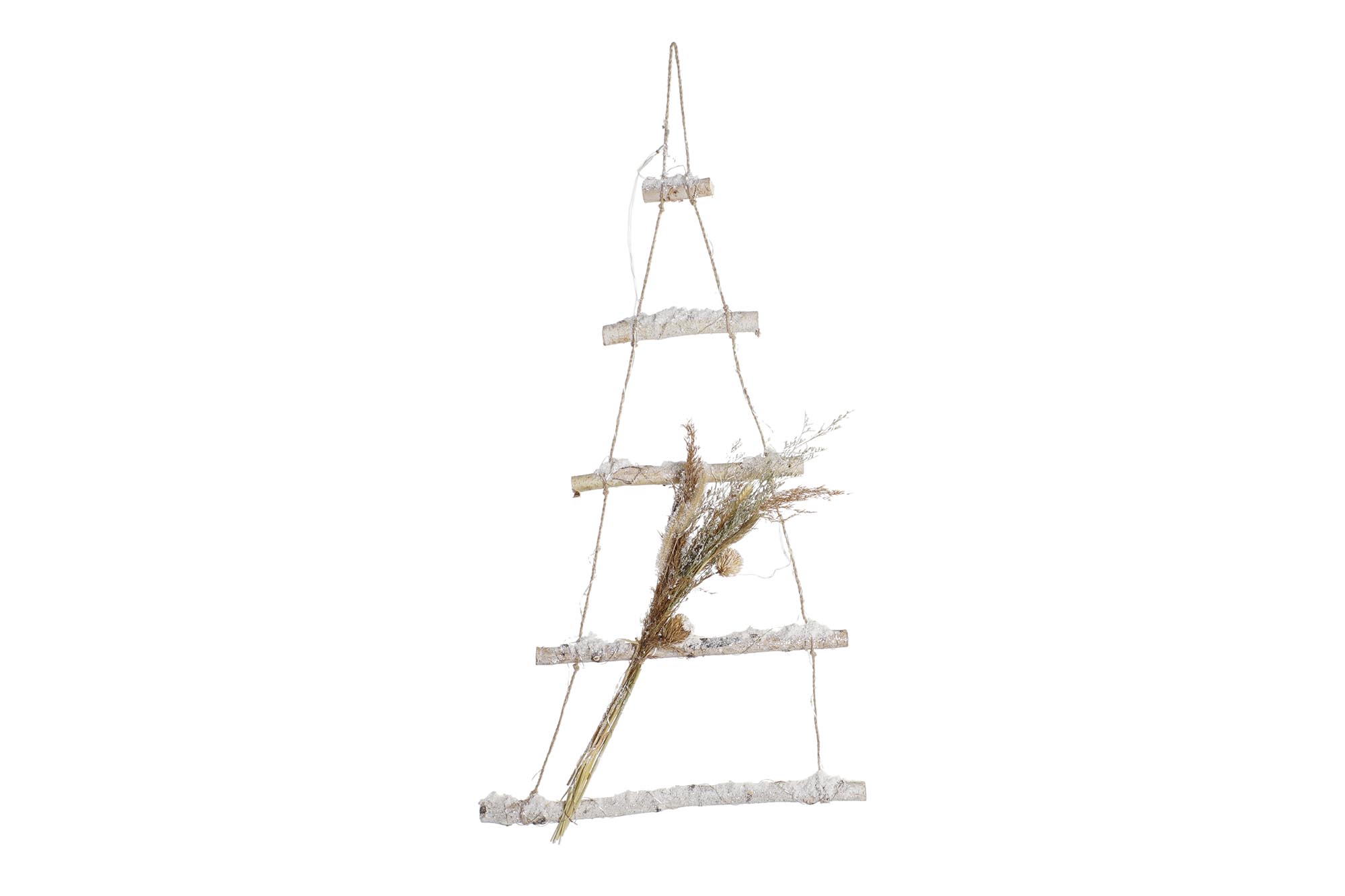 DECORACION COLGANTE FLOR SECA LED 49X8X93 ARBOL
