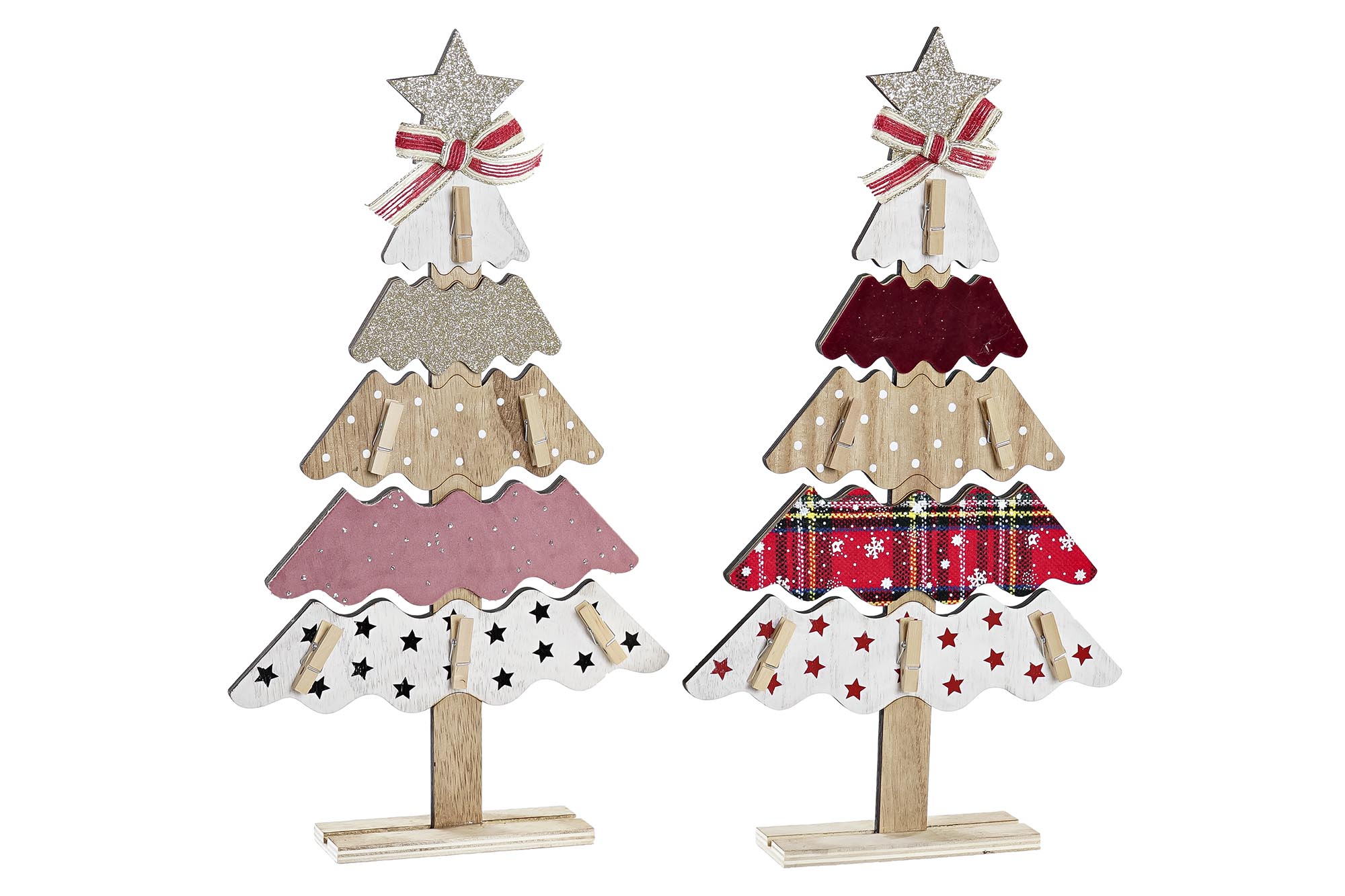 DECORACION MADERA 22X4X40 ARBOL 2 SURT.