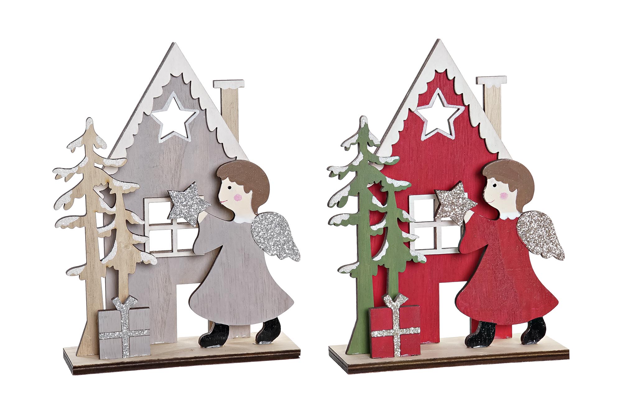DECORACION MADERA 15X4X20 ANGEL 2 SURT.
