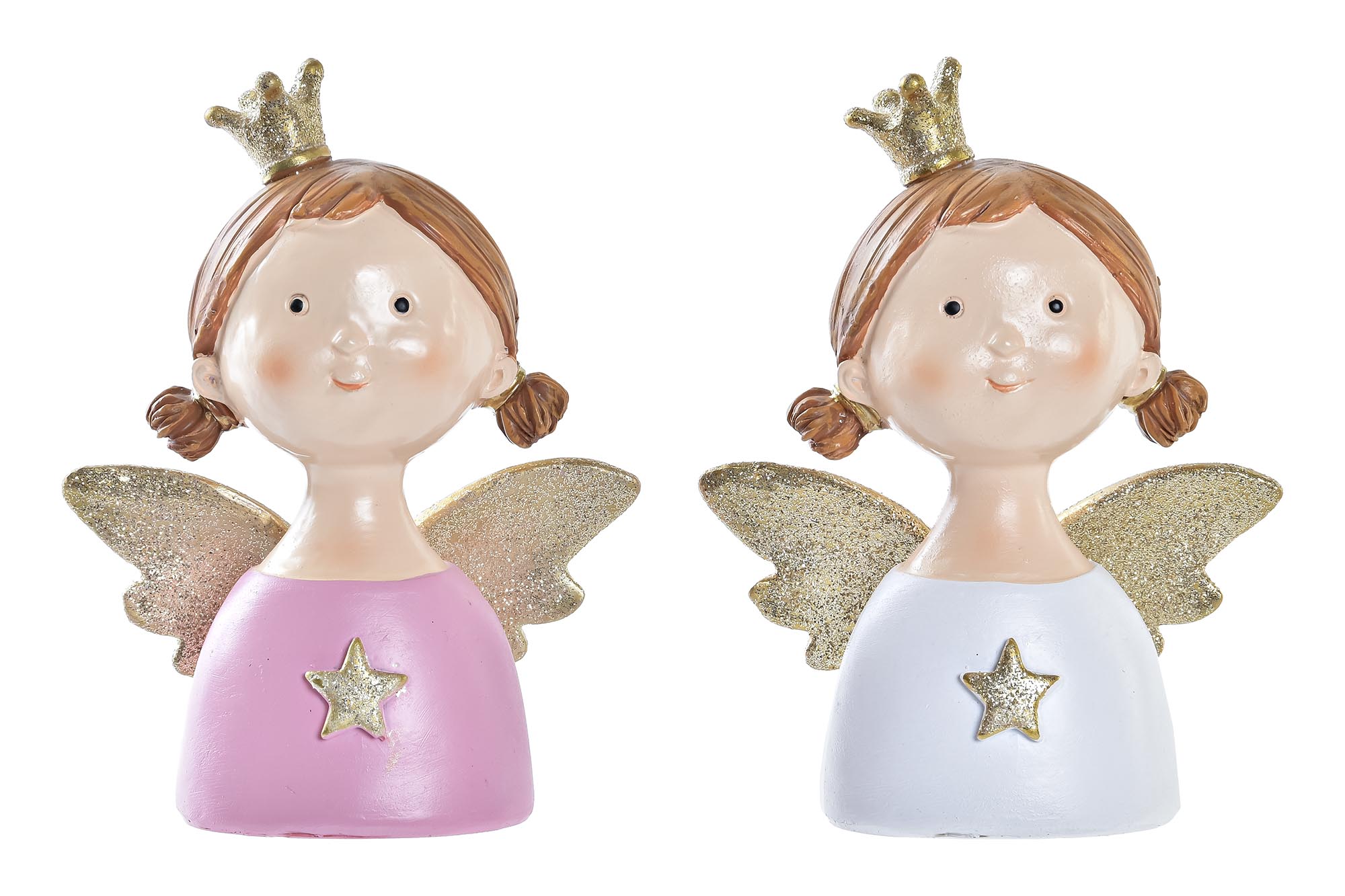 FIGURA RESINA 9X5X12 ANGEL 2 SURT.