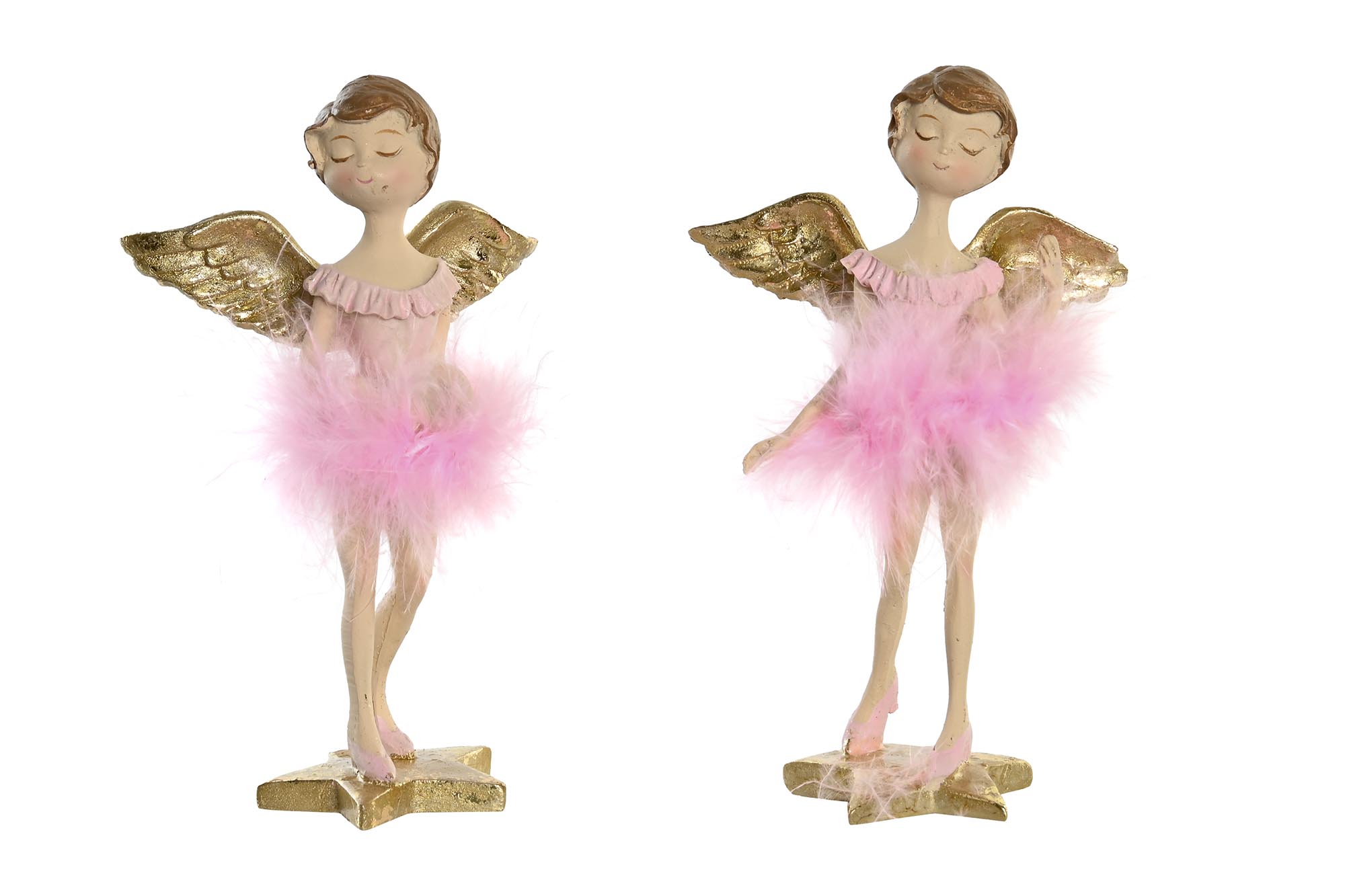 FIGURA RESINA 11X9X17 ANGEL 2 SURT.