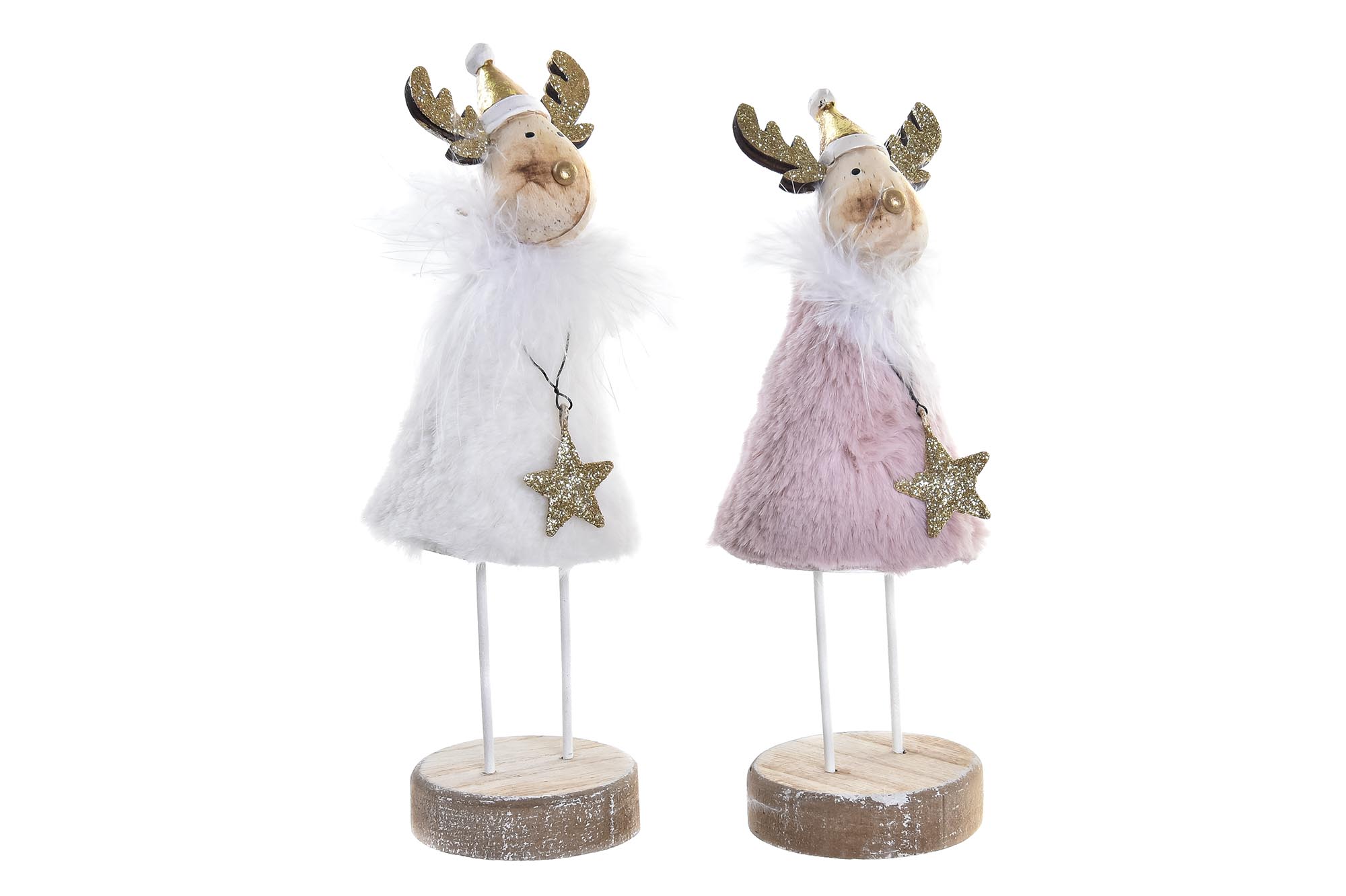FIGURA METAL LANA 5,5X5,5X17,5 RENO 2 SURT.
