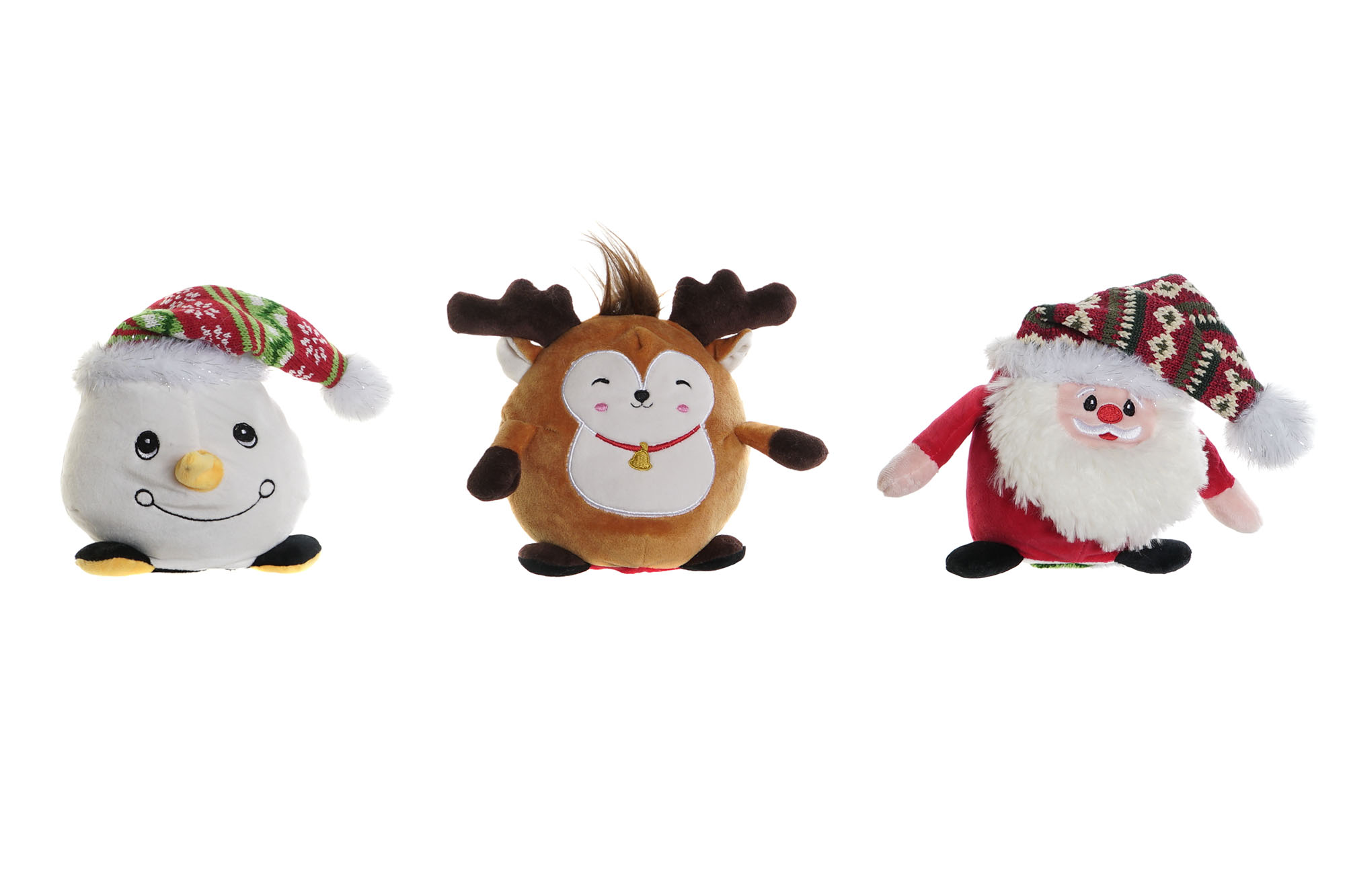 PELUCHE POLIESTER 14X14X14 REVERSIBLE 3 SURT.