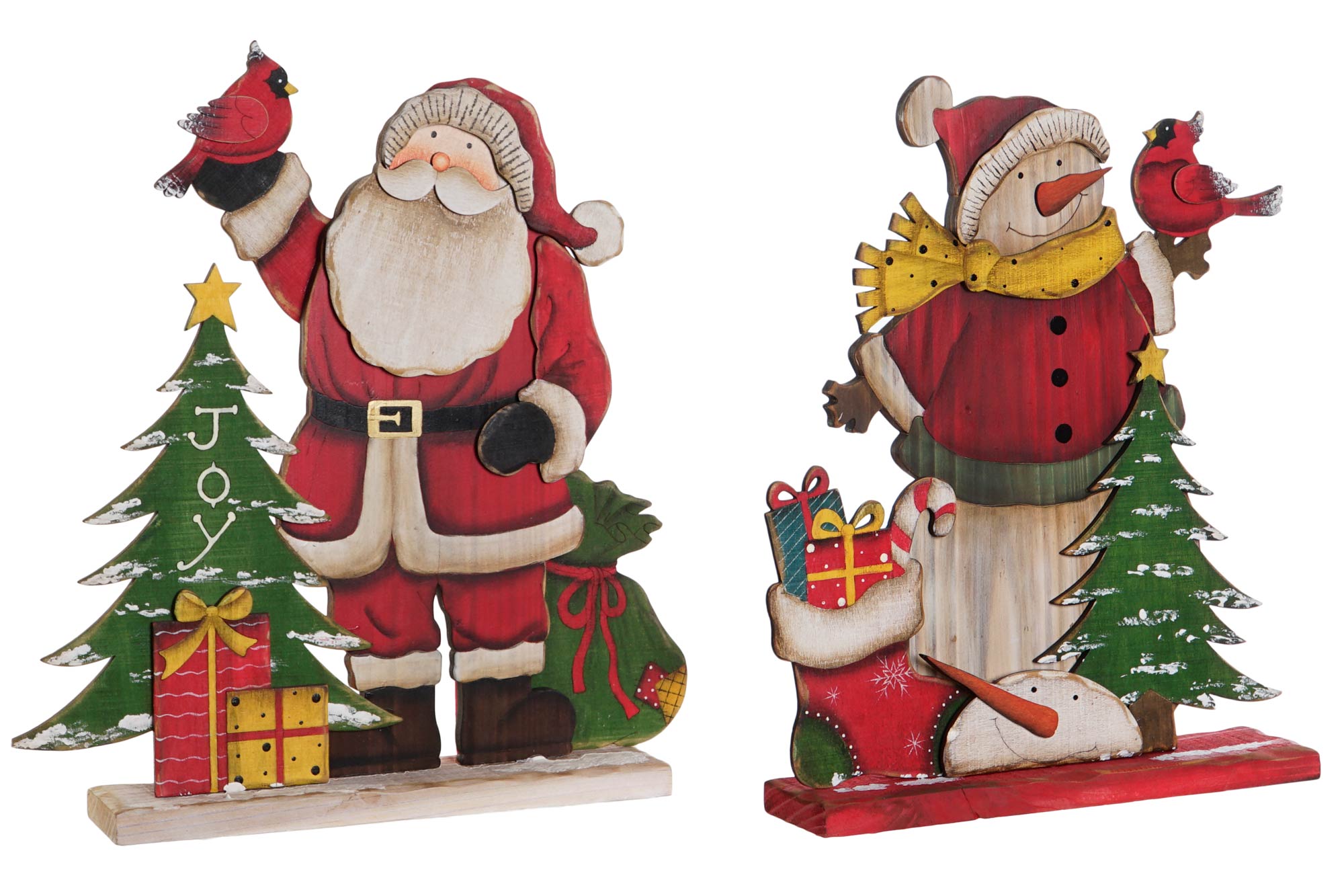 DECORACION MADERA 30,5X6X32,5 2 SURT.