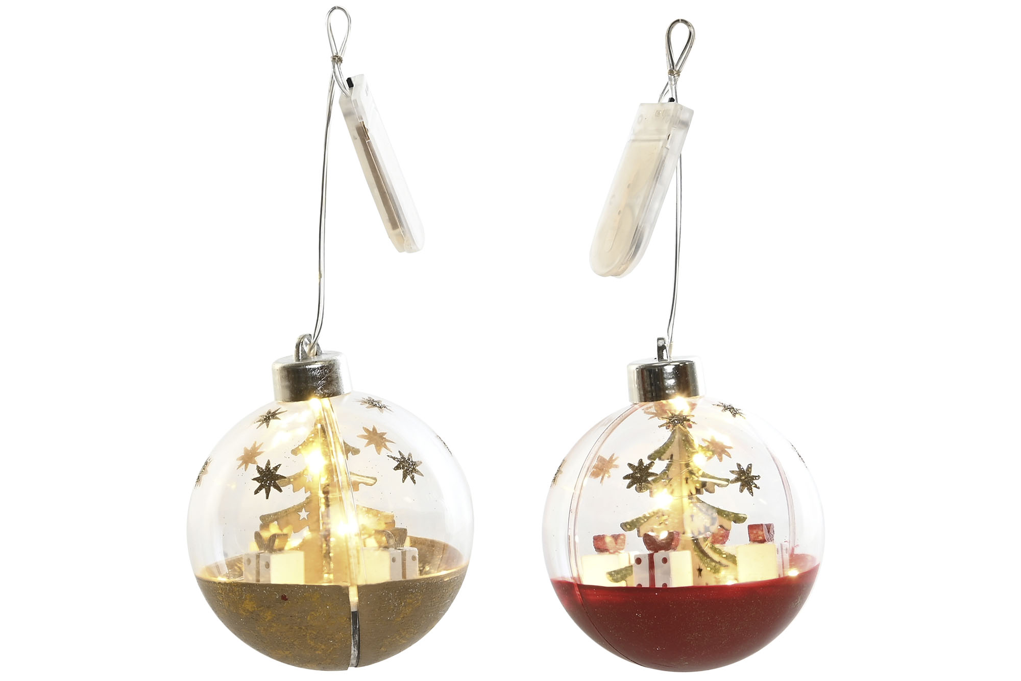 DECORACION COLGANTE LED 8X8X8 2 SURT.