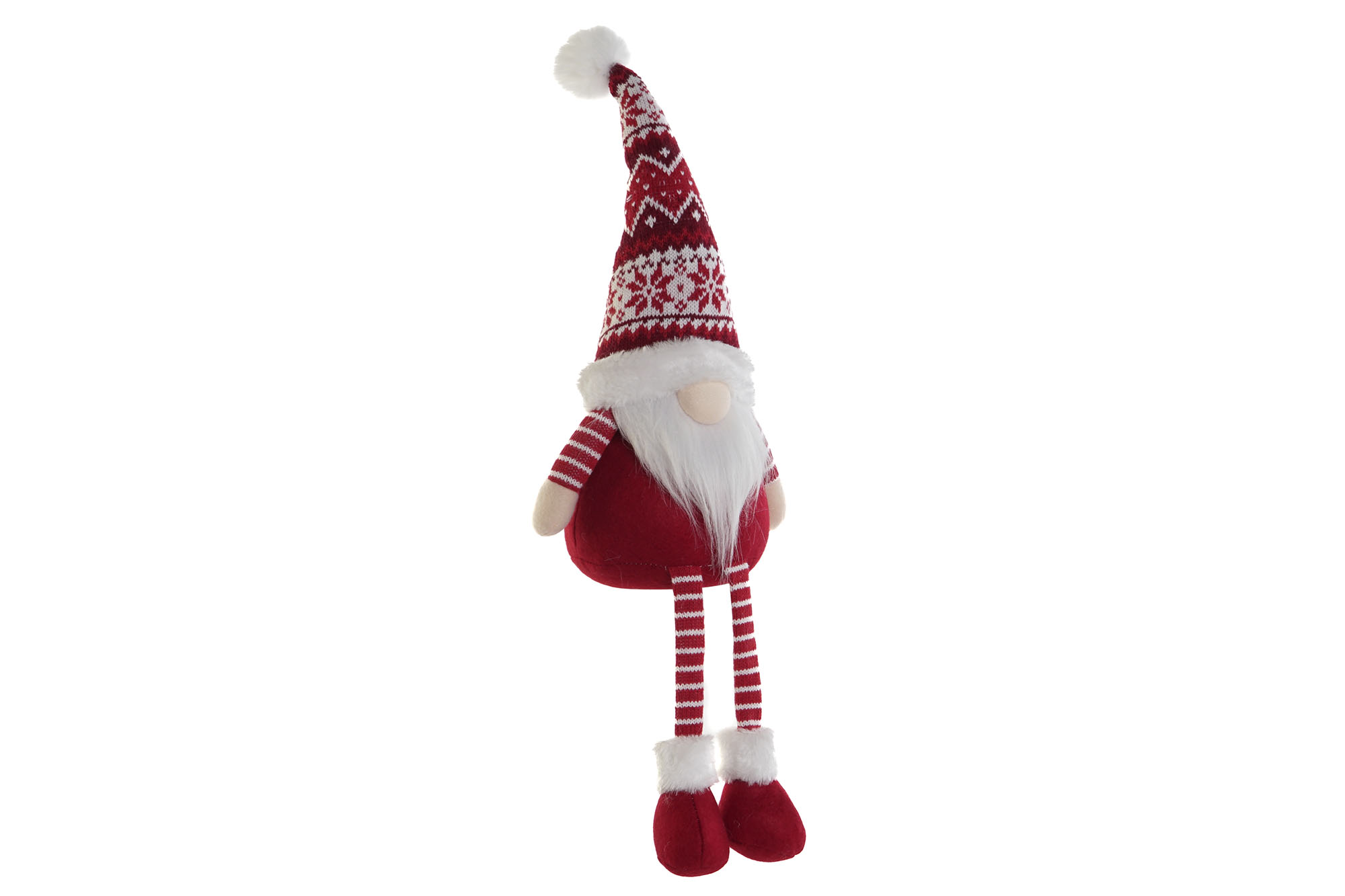 FIGURA POLIESTER 17X12X63 GNOMO ROJO