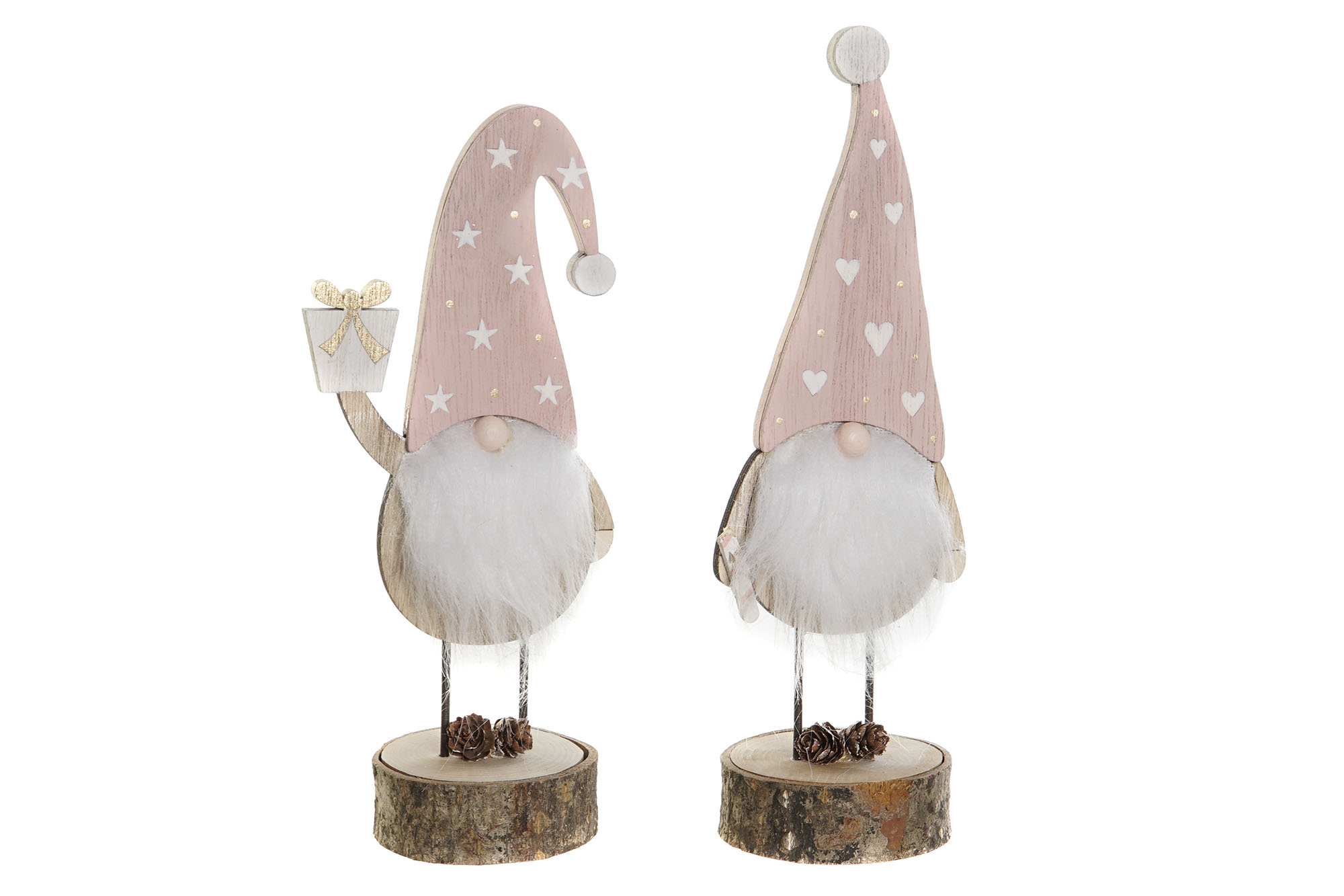 FIGURA MADERA 10X8X23,5 GNOMO 2 SURT.