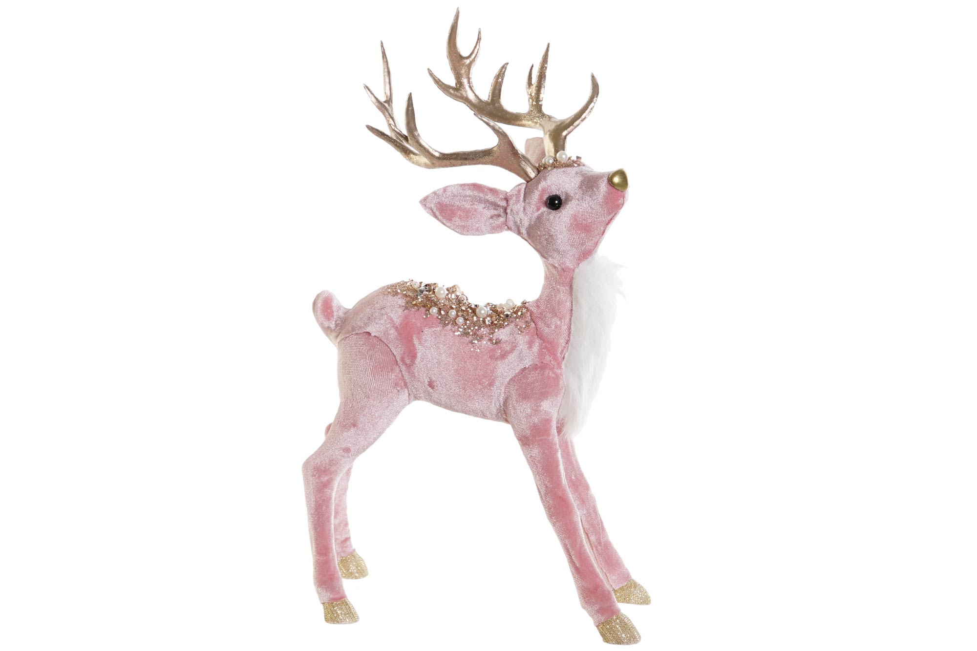 FIGURA ESPUMA POLIESTER 18X10X29 RENO ROSA