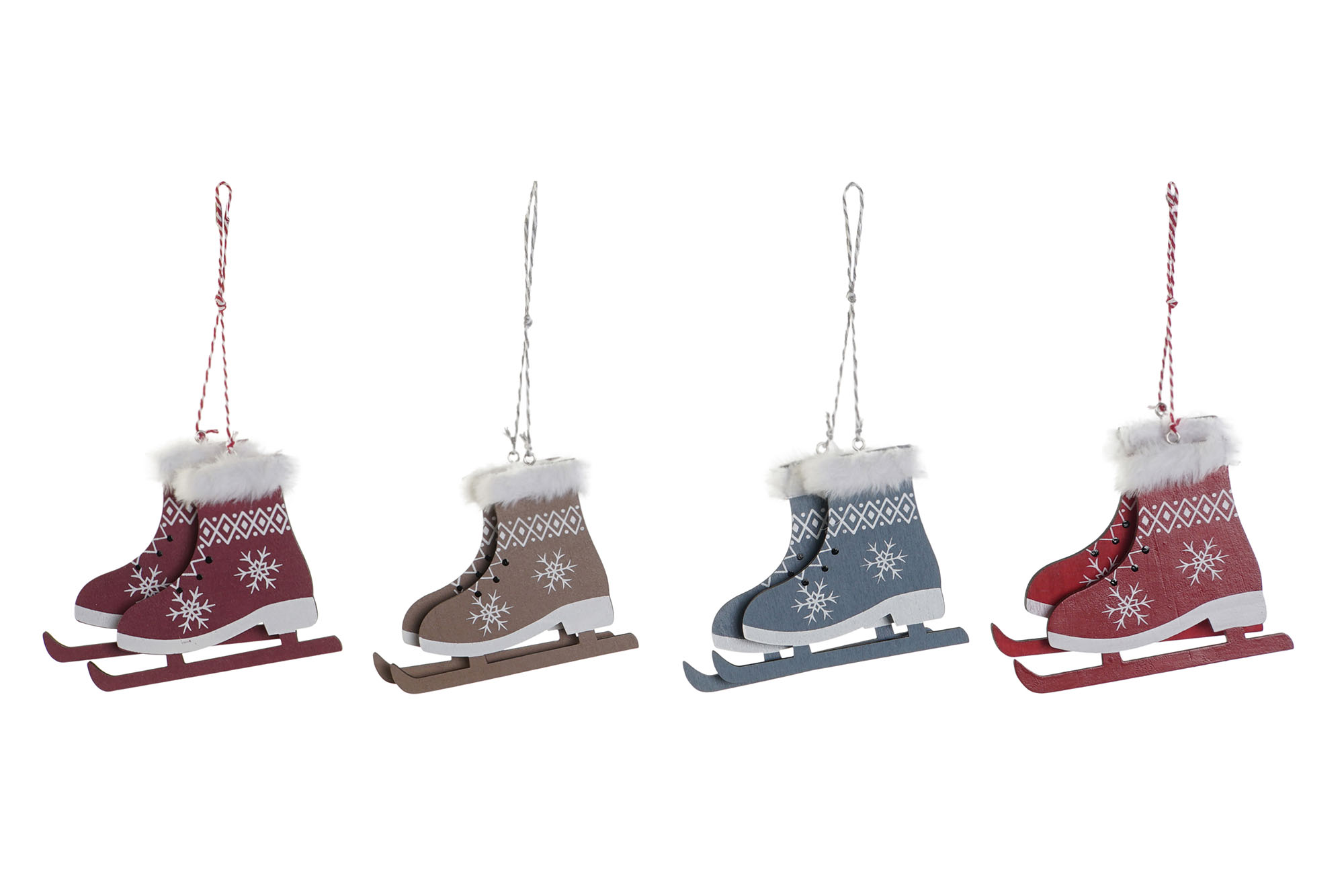 DECORACION COLGANTE MDF 9,7X1X12 PATINES 4 SURT.