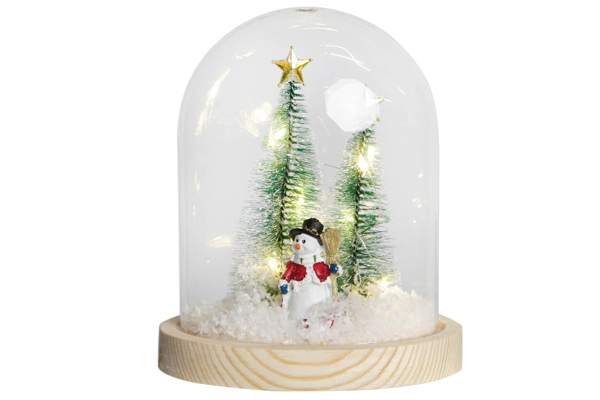 DECORACION LUMINOSA PP LED 14X9X16,5 MULTICOLOR