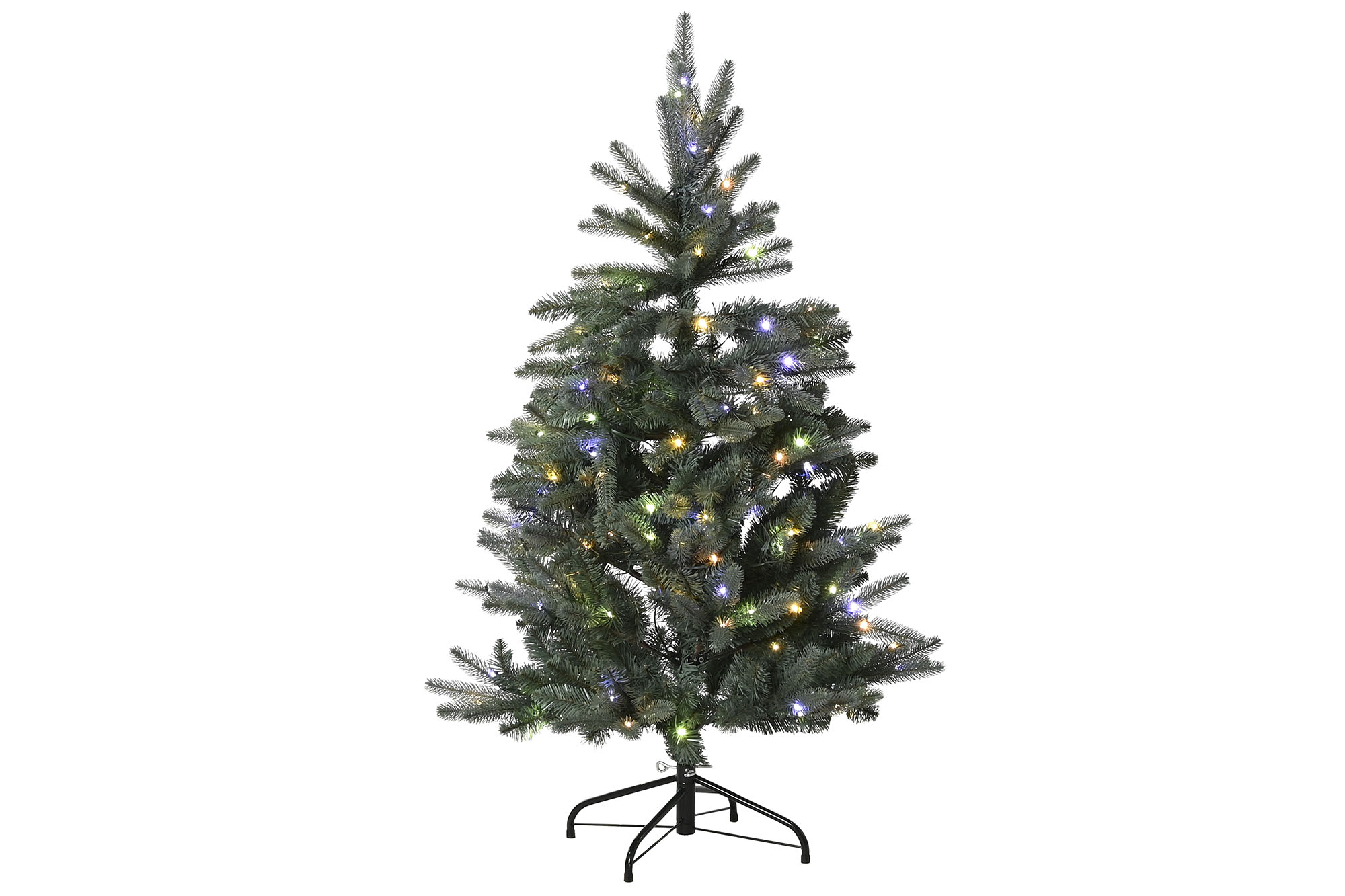 ARBOL LED PE 88X88X130 150L 393 RAMAS VERDE