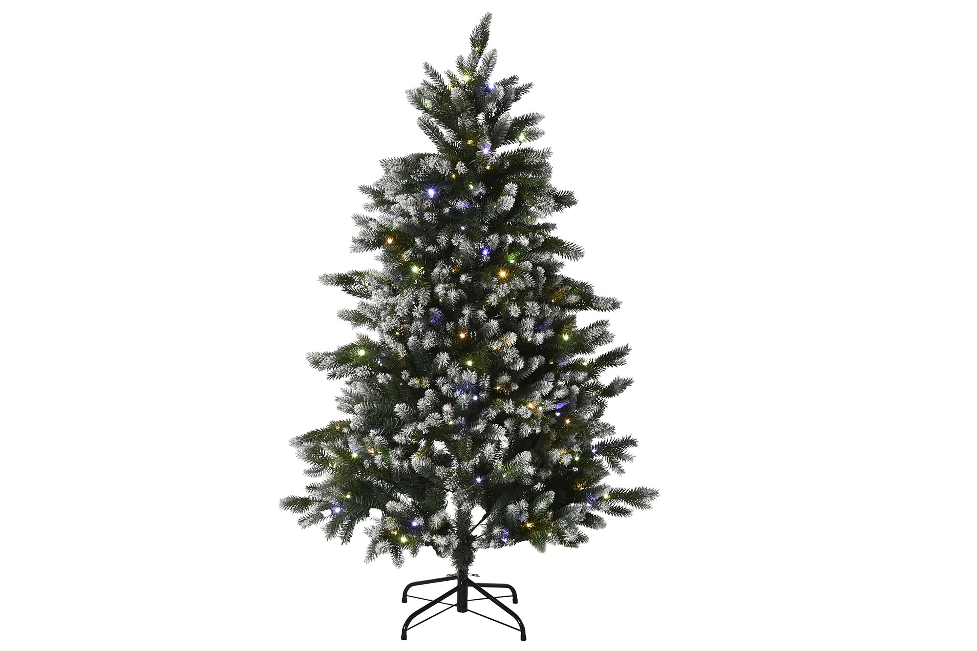 ARBOL LED PE 110X110X150 220L 561 RAMAS NEVADO