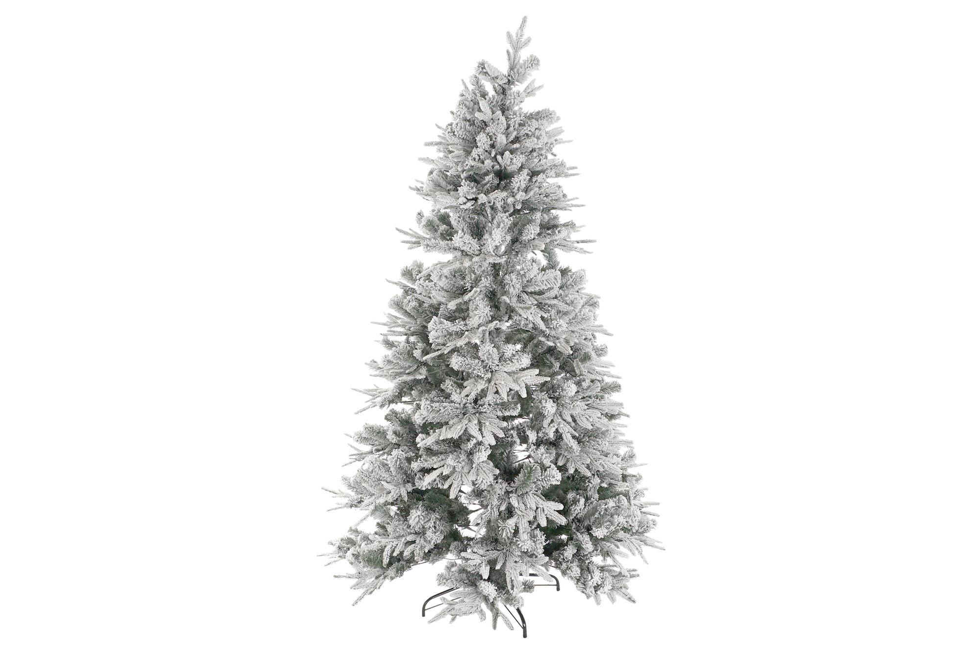 ARBOL LED PE 120X120X210 400L, NEVADO BLANCO