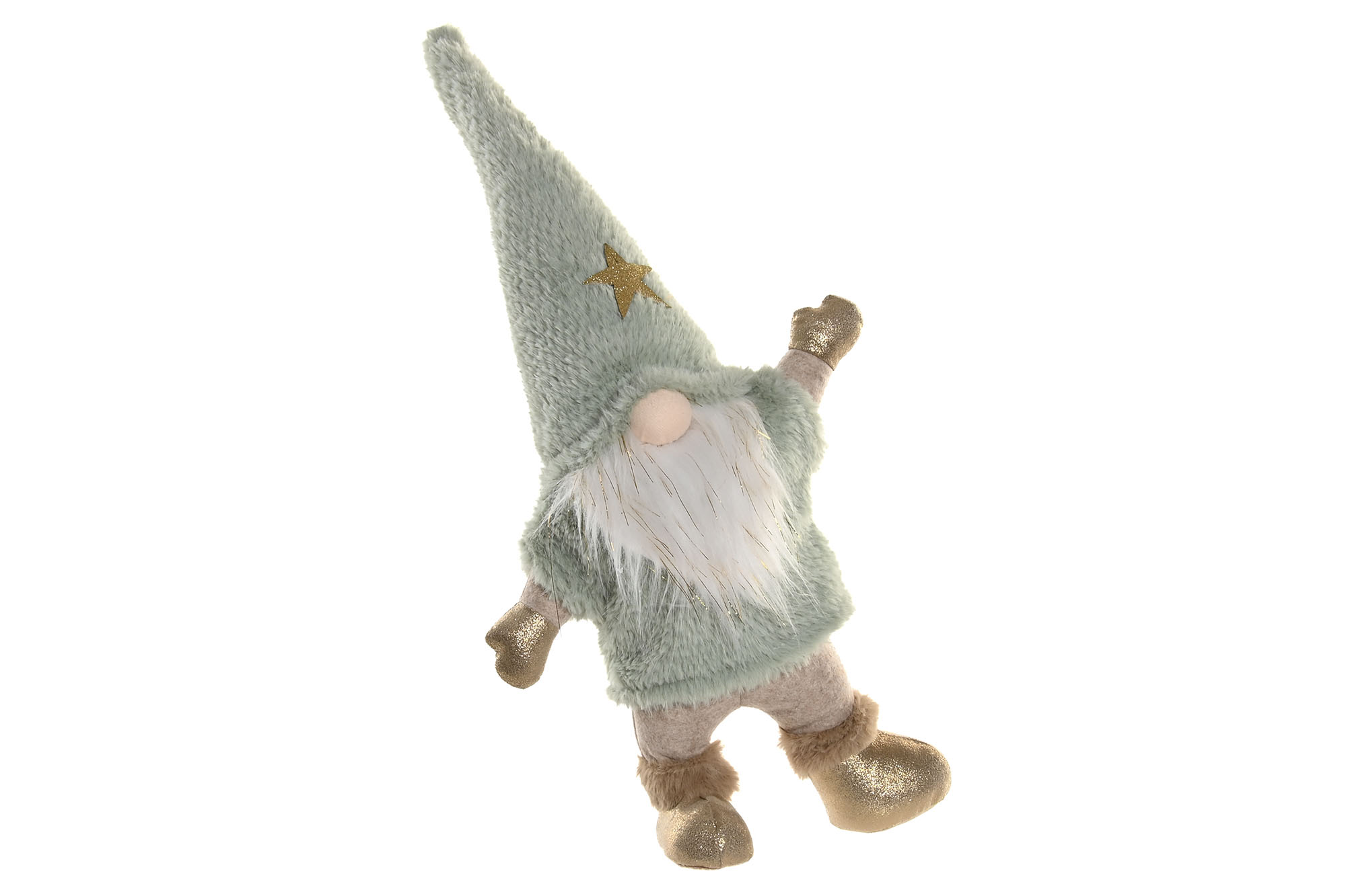 FIGURA POLIESTER 26X12X55 GNOMO VERDE