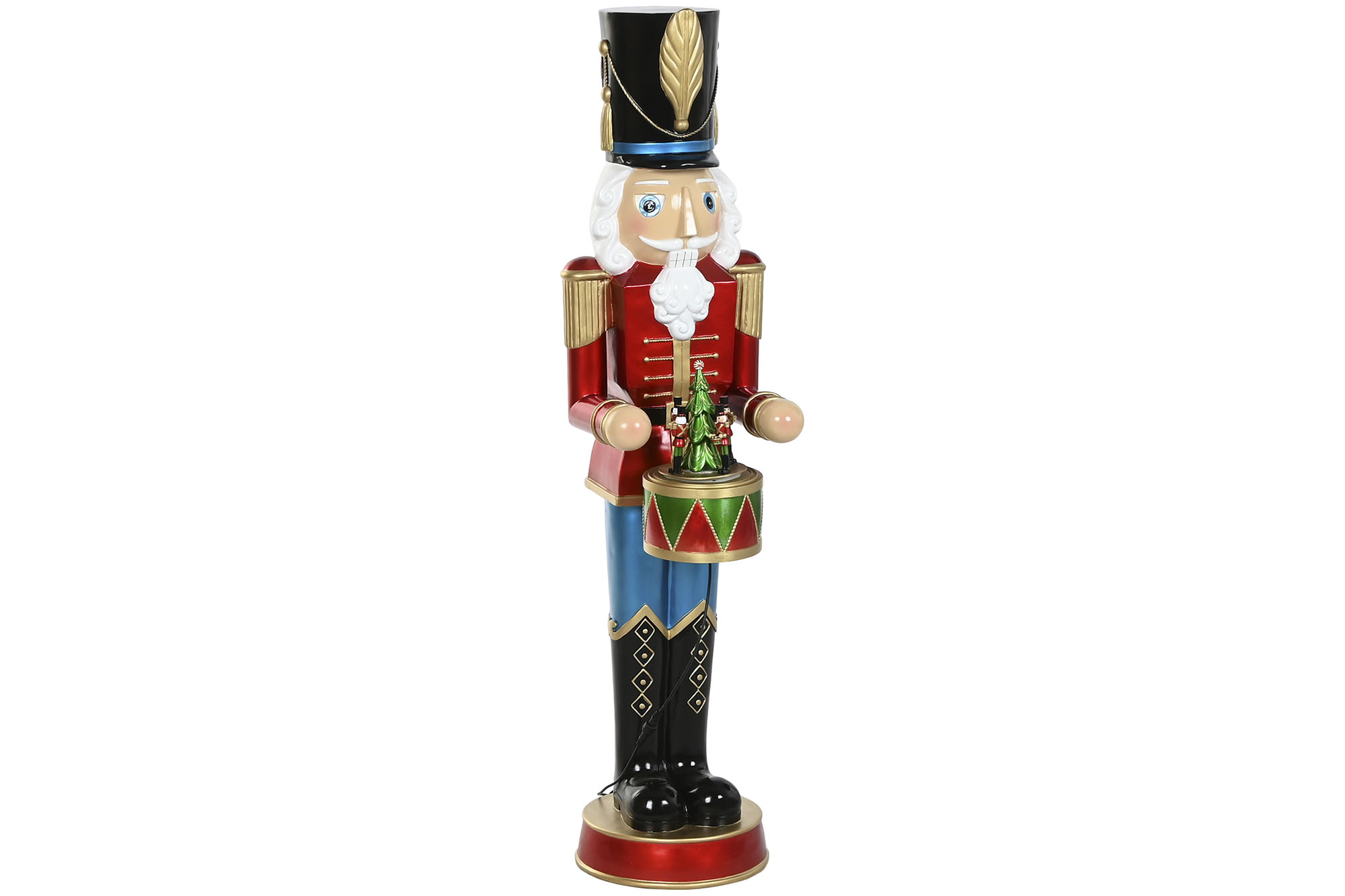 FIGURA LED RESINA 26X30X108 MUSICAL MOVIMIENTO