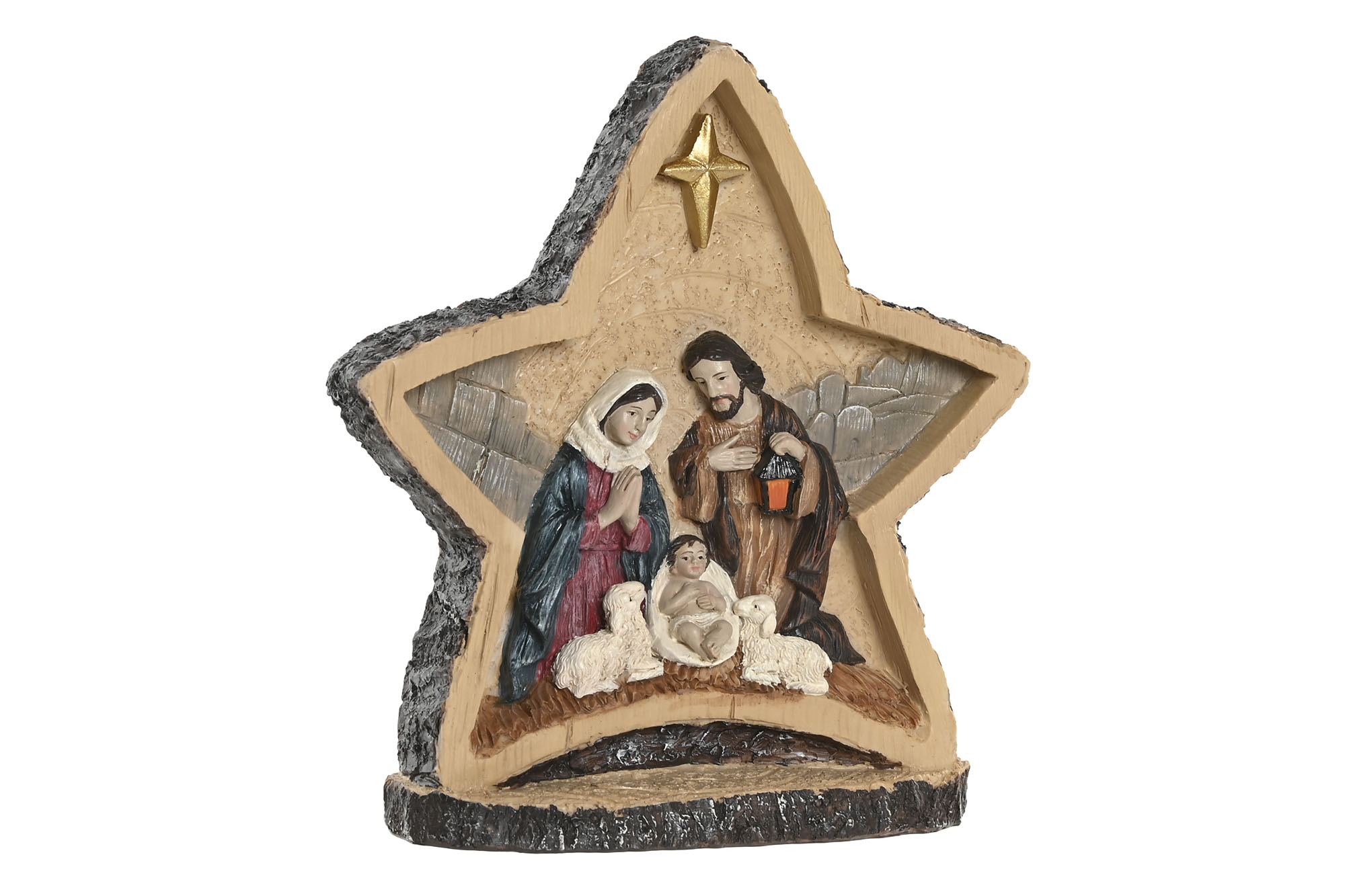 NACIMIENTO RESINA 15X5X16,5 MULTICOLOR