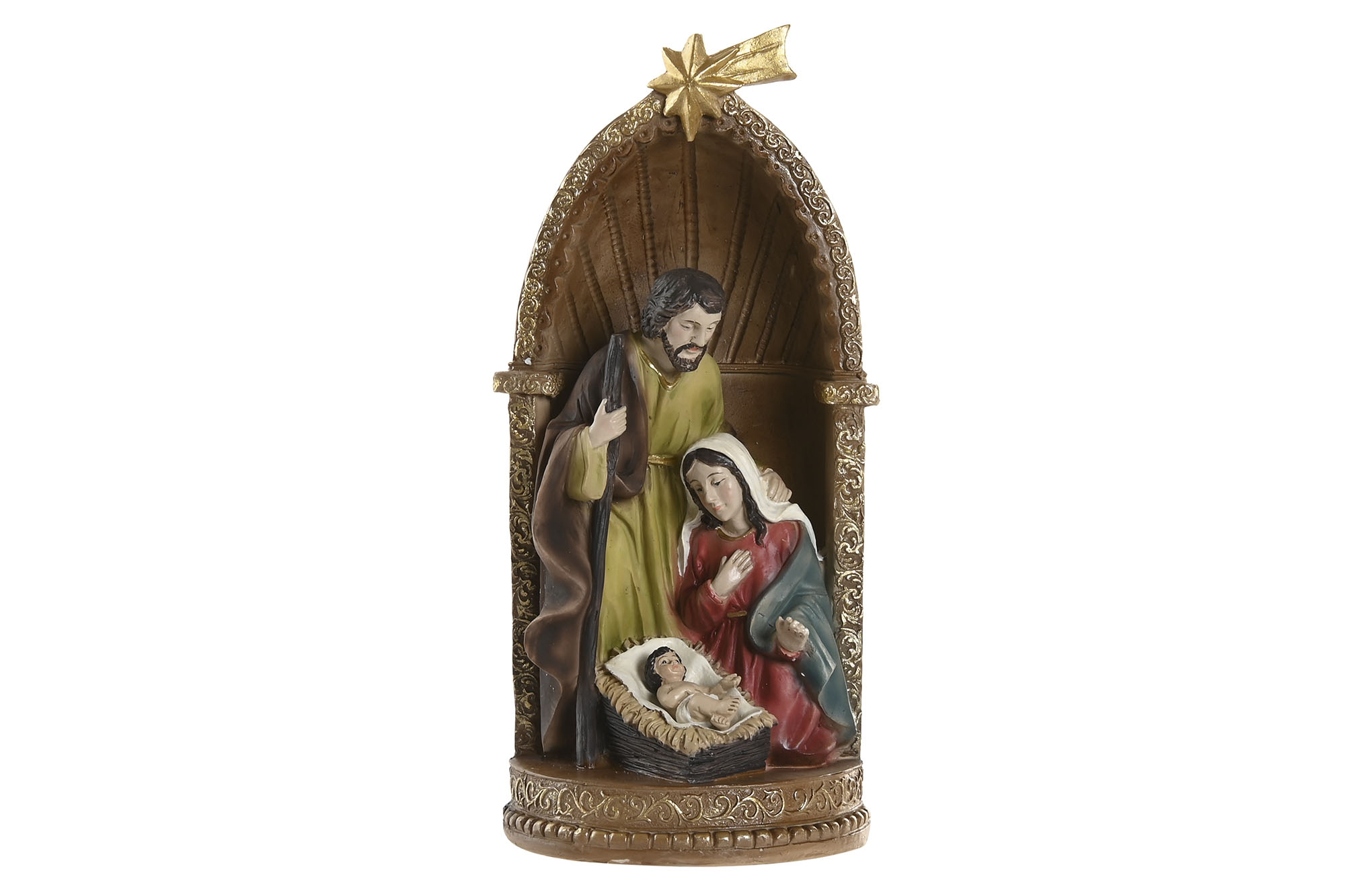 NACIMIENTO RESINA 11X10,5X22,5 MULTICOLOR