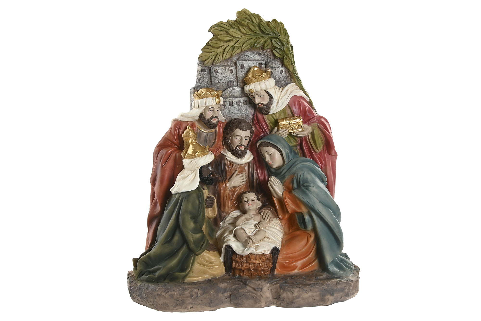 NACIMIENTO RESINA 17,5X9X20,5 MULTICOLOR