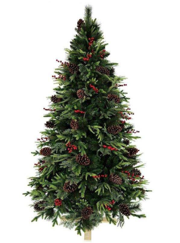 ARBOL LED PVC 106X106X180 250L 821 RAMAS VERDE