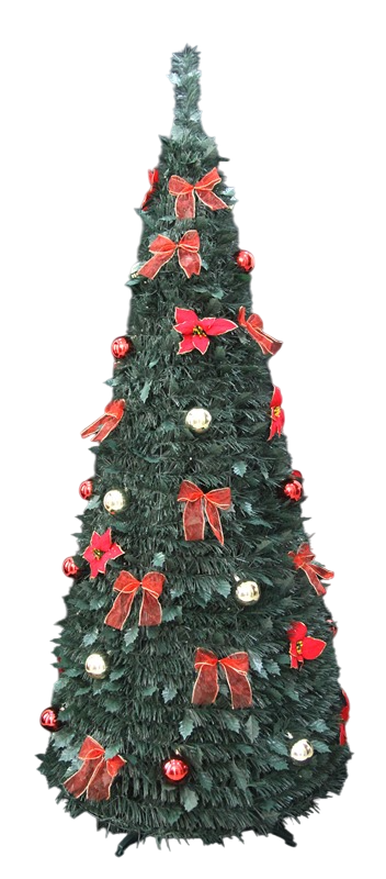 ARBOL LED PVC 71X71X180 IP44 PLEGABLE VERDE