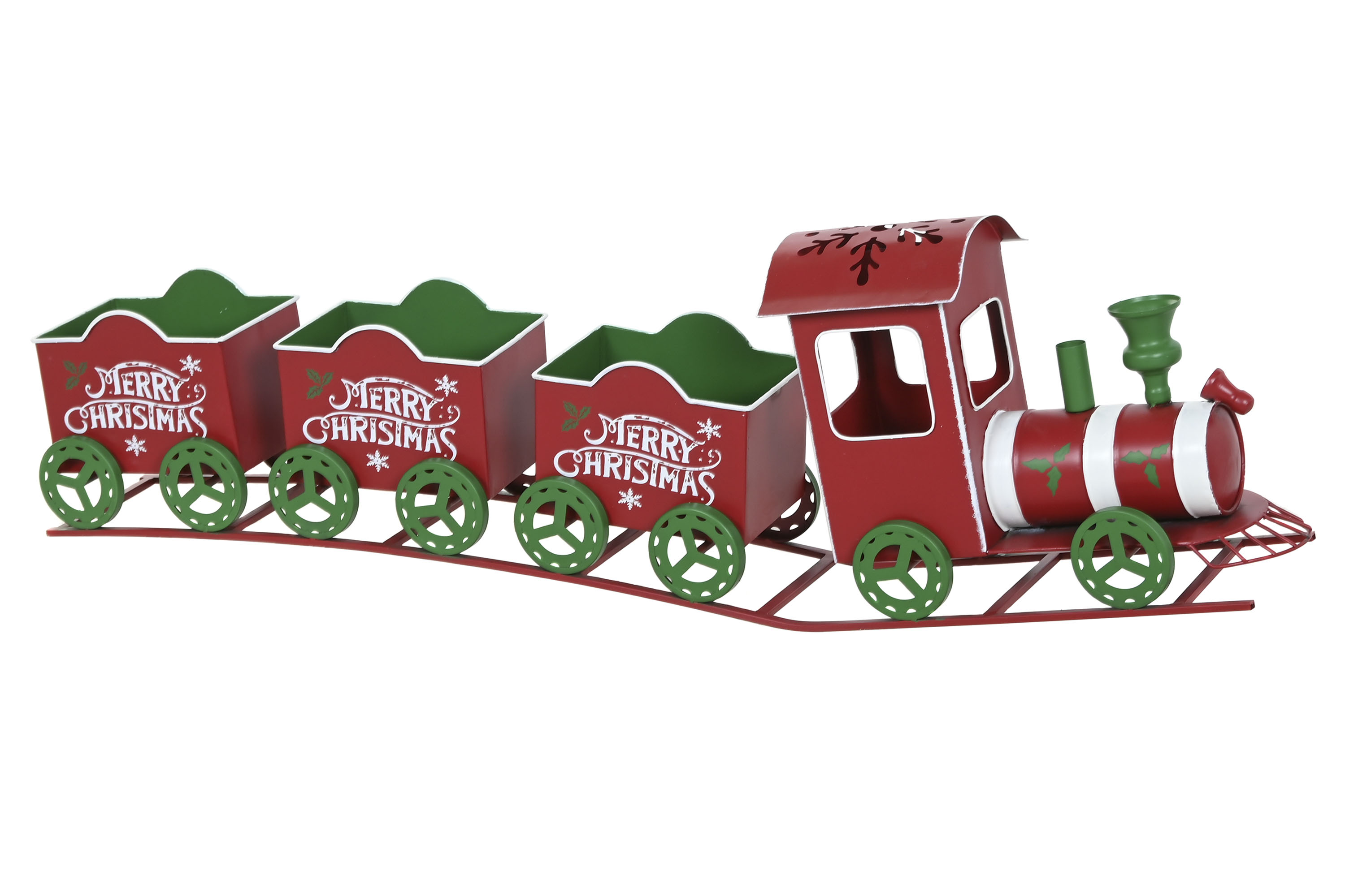 TREN METAL 103,5X16X30,5 ROJO