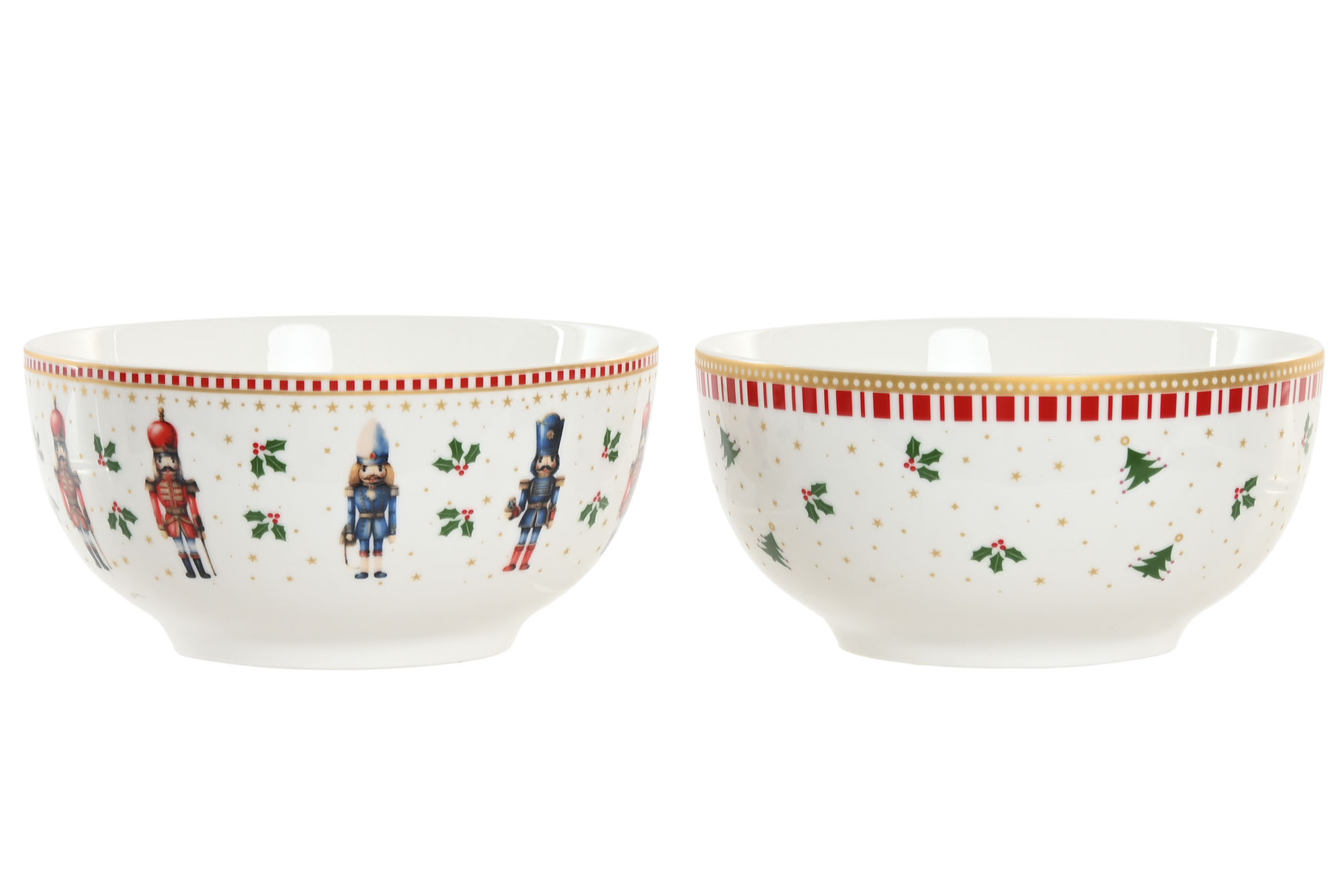 BOL PORCELANA 14X14X7 400ML CASCANUECES 2 SURT.