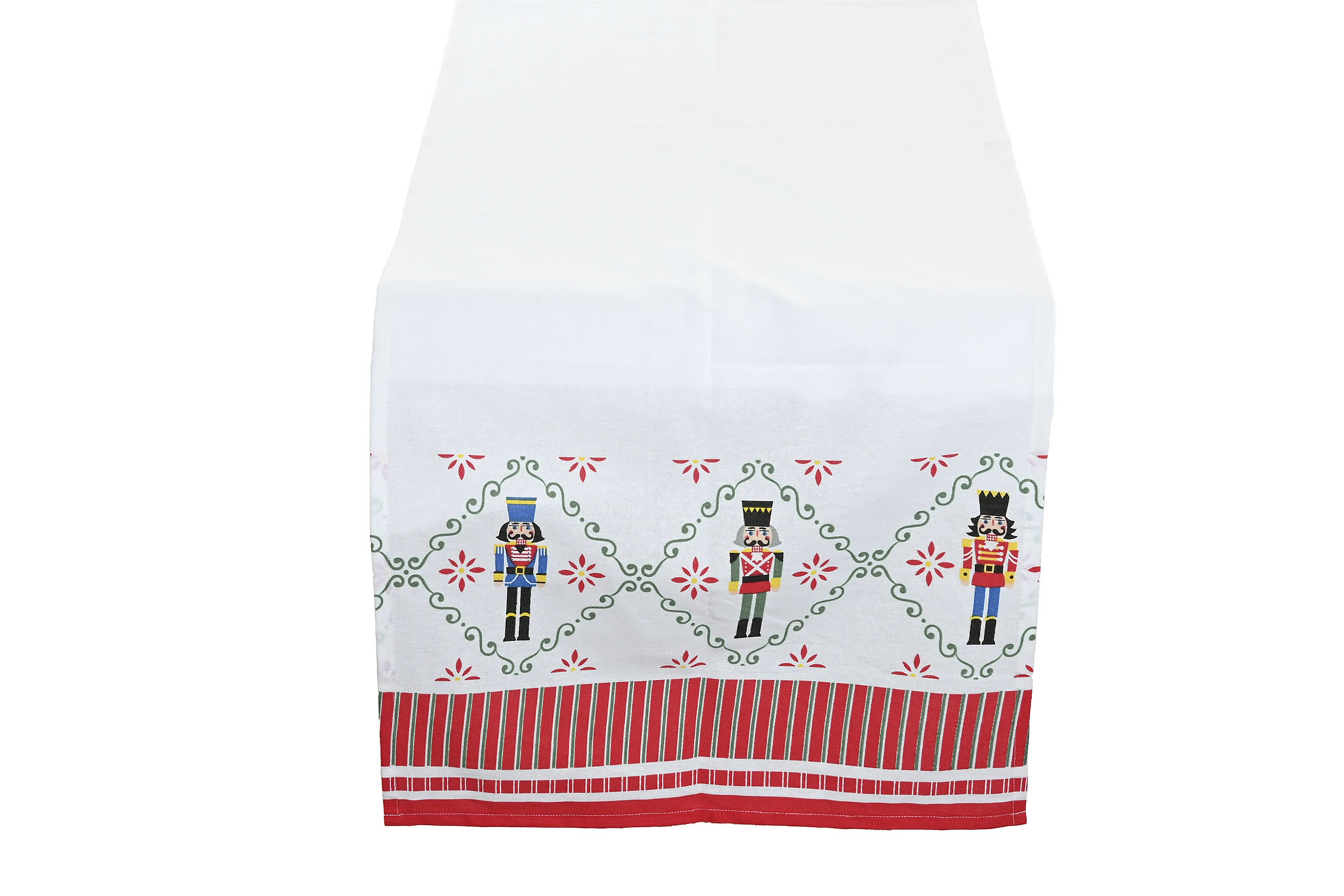 CAMINO MESA ALGODON 50X150X0,2 CASCANUECES ROJO