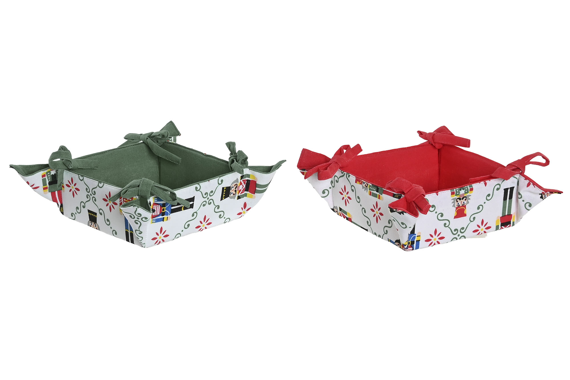 CESTA ALGODON 30X30X8 CASCANUECES 2 SURT.