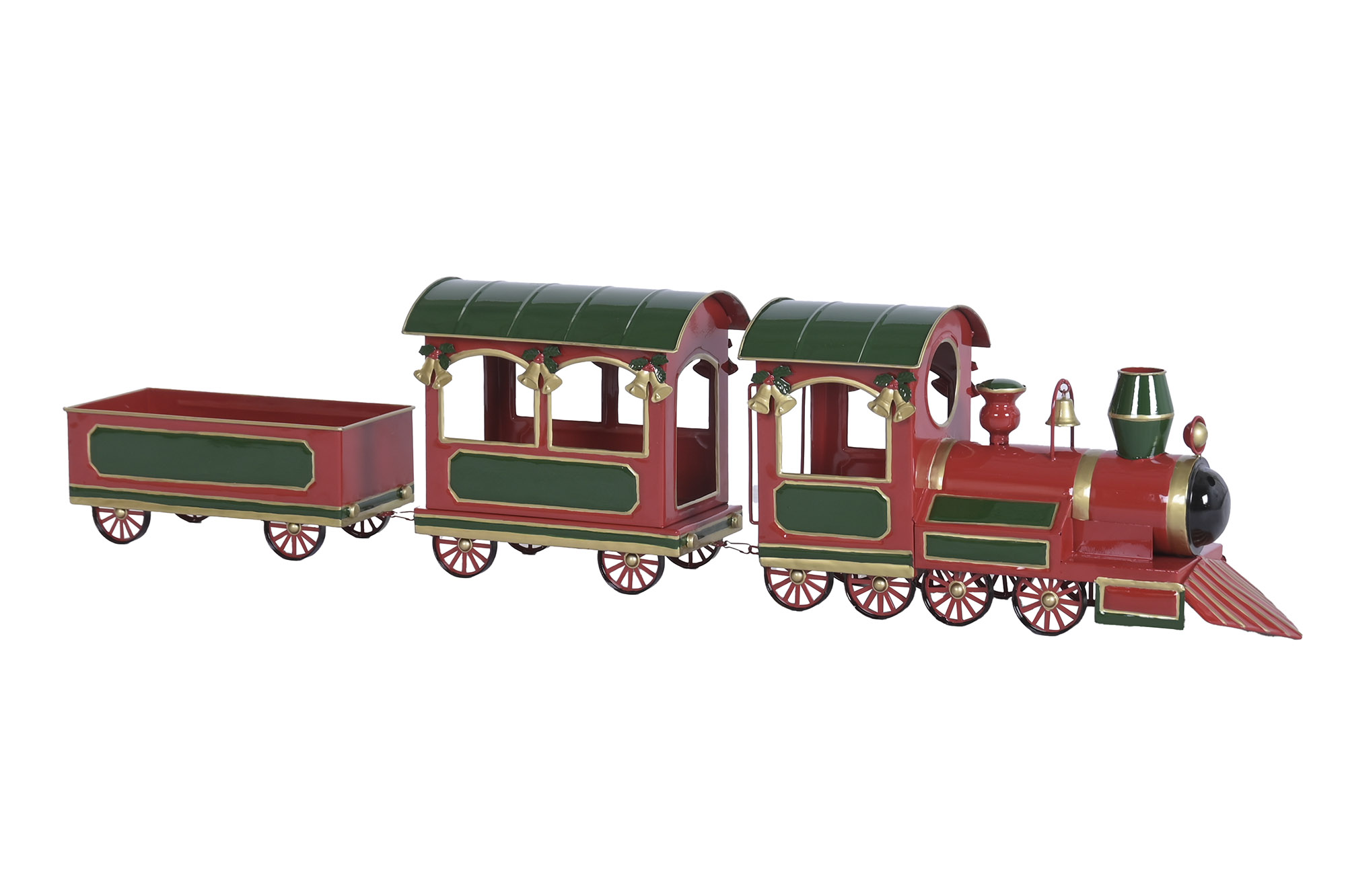 TREN METAL 126X18,5X28 ROJO