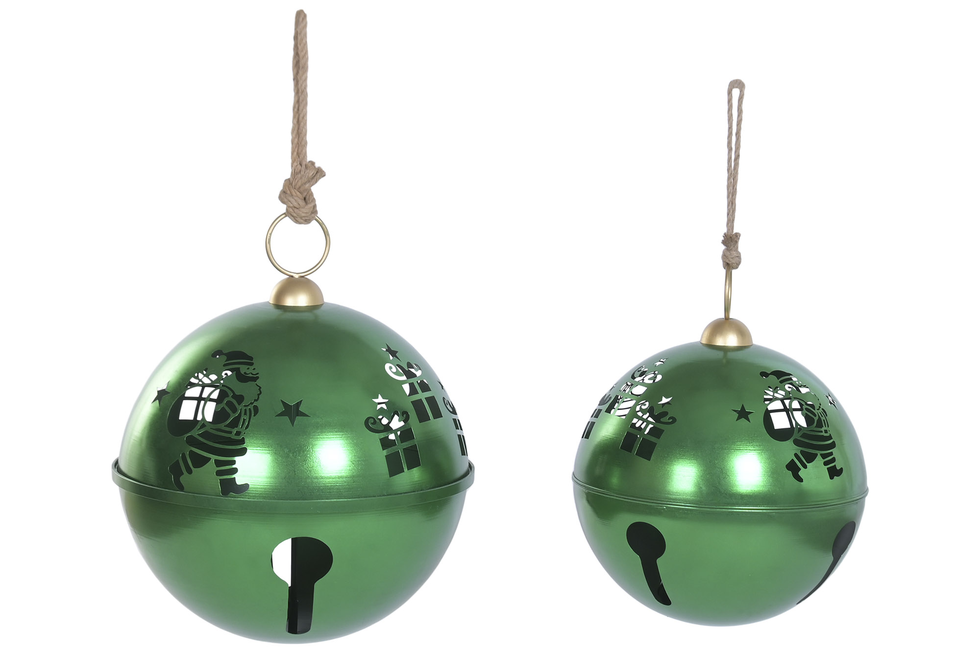DECORACION COLGANTE SET 2 METAL 62X62X75,5 35 cm c