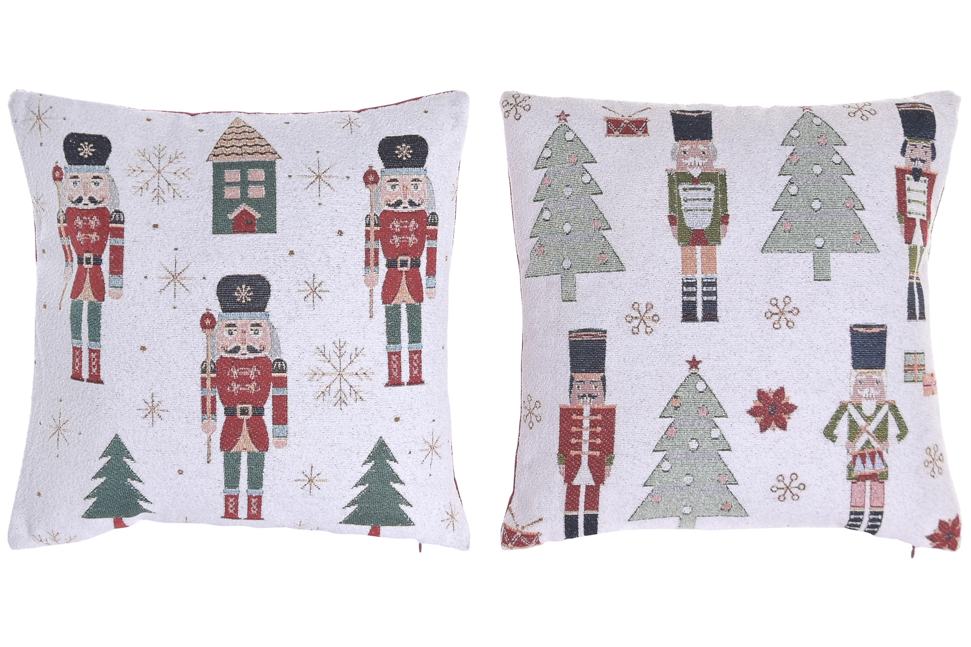 FUNDA COJIN JACQUARD 45X45 2 SURT.