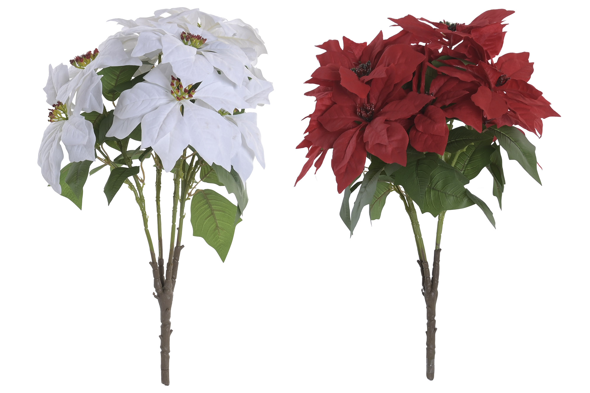 RAMO PVC 40X40X53 FLOR DE PASCUA 2 SURT.