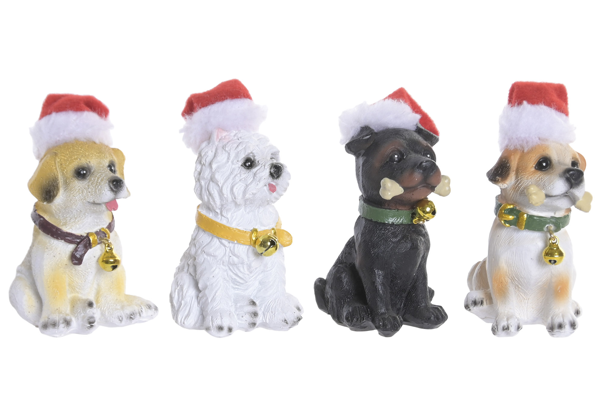 FIGURA RESINA 5X4,5X8 PERRO 4 SURT.