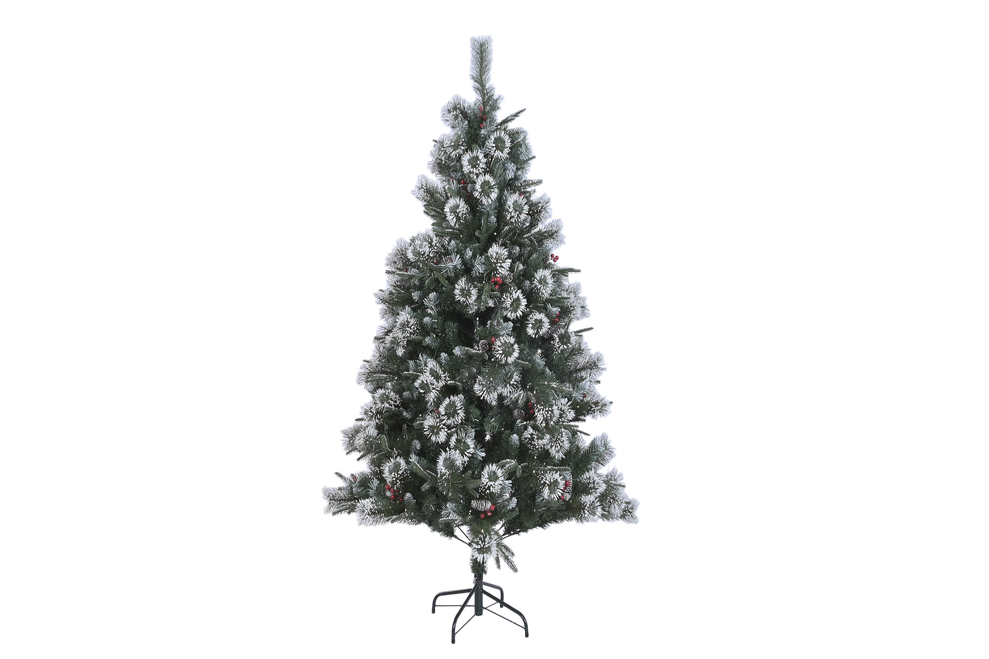 ARBOL LED PVC 135X135X210 400LED 1347 RAMAS NEVADO