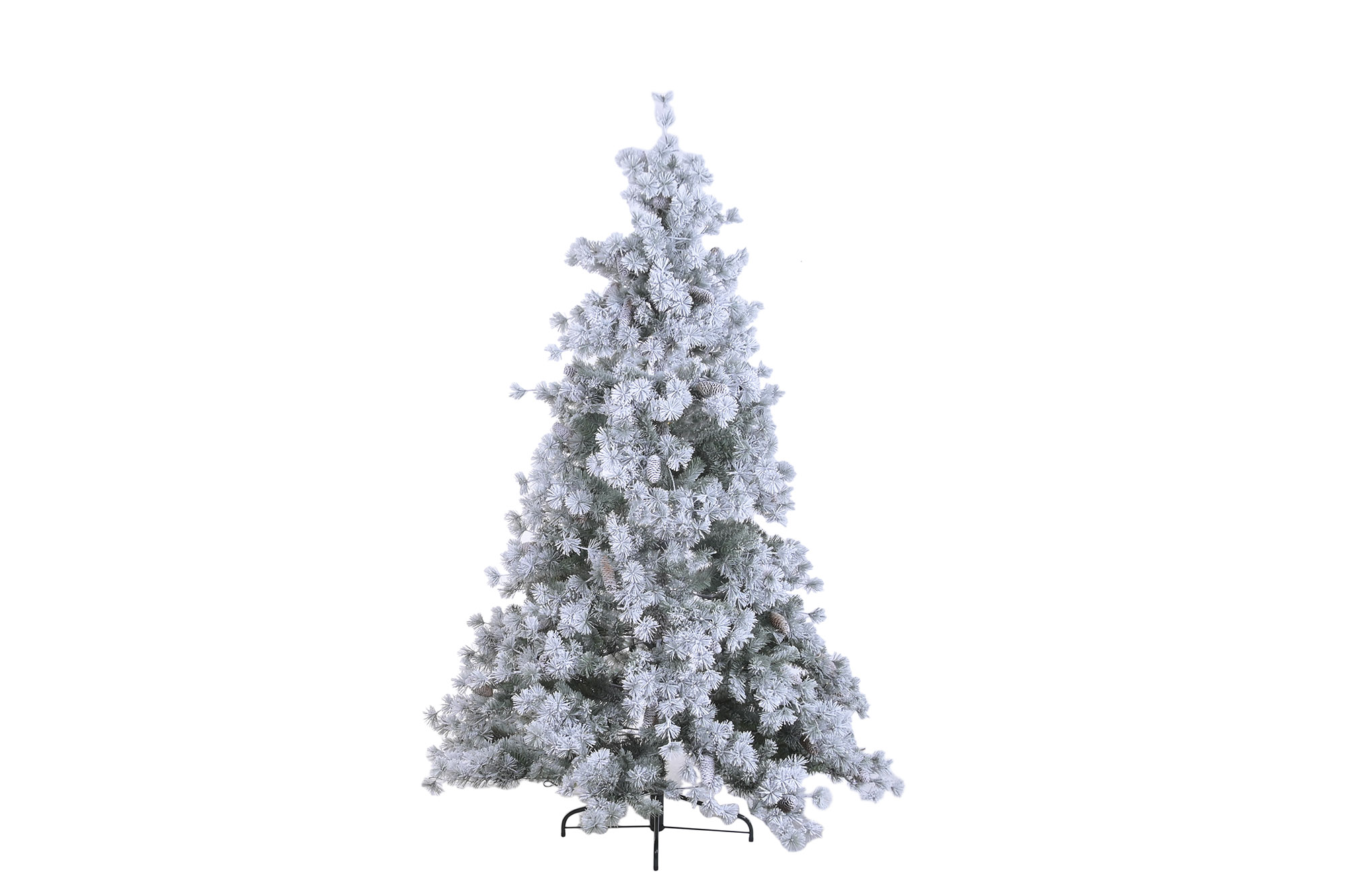 ARBOL LED PVC 100X100X150 150LED 434 RAMAS NEVADO