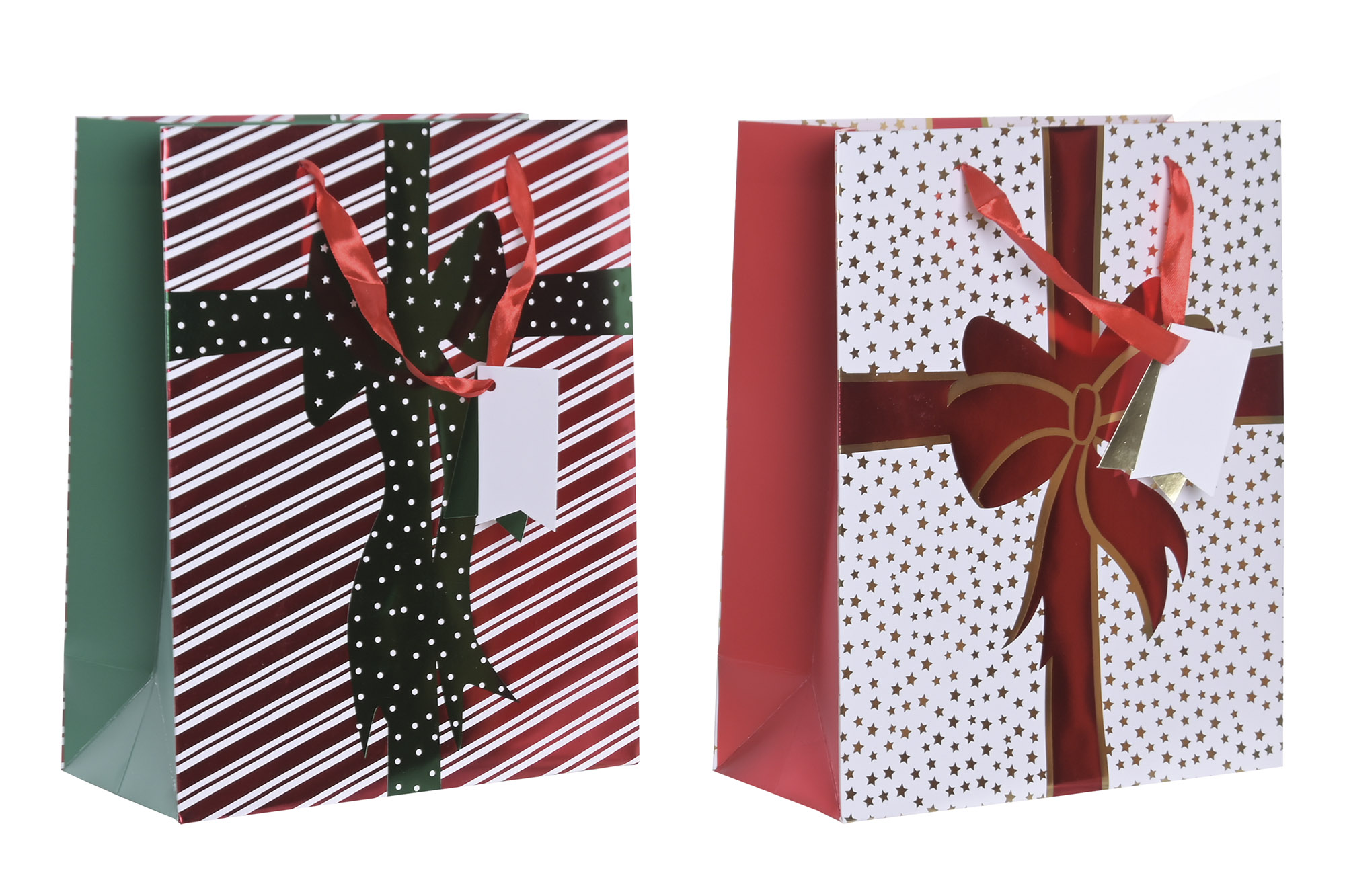 BOLSA PAPEL 26X12X32 210GSM REGALO 2 SURT.