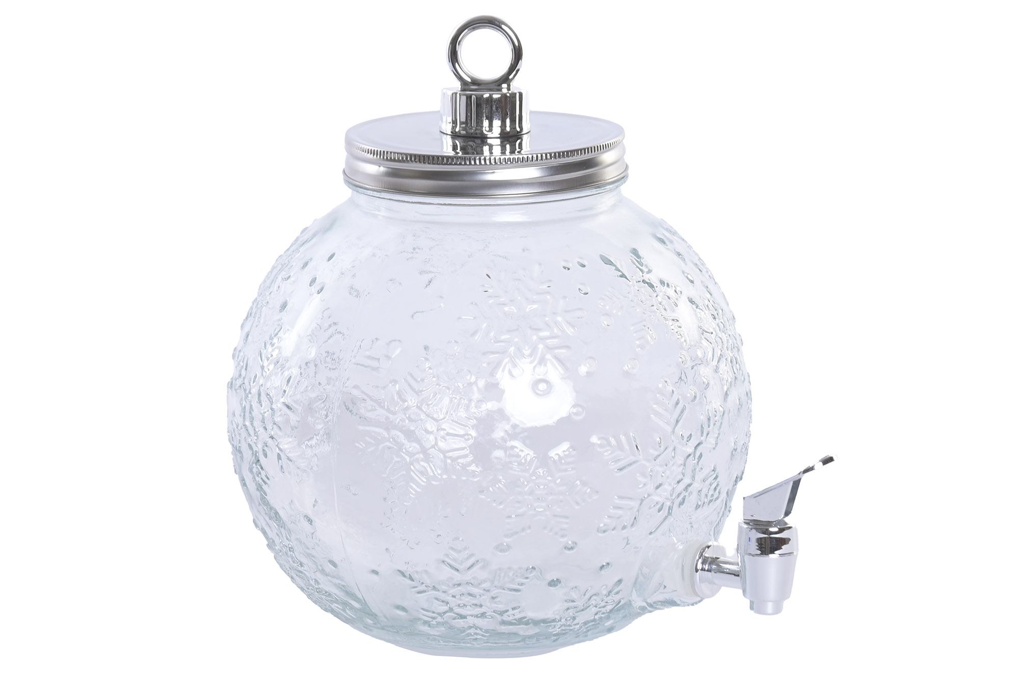 DISPENSADOR BEBIDAS CRISTAL 20,6X20,6X25 4L BOLA