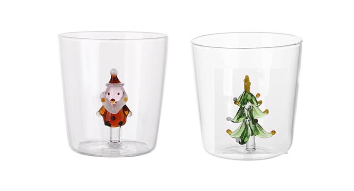 VASO CRISTAL 8,7X8,7X9 380ML 3D 2 SURT.
