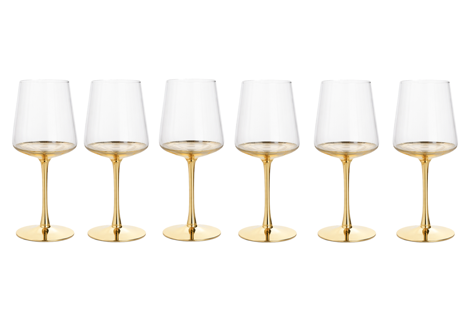 COPA SET 6 CRISTAL 7,3X7,3X21,5 385ML RAYADO