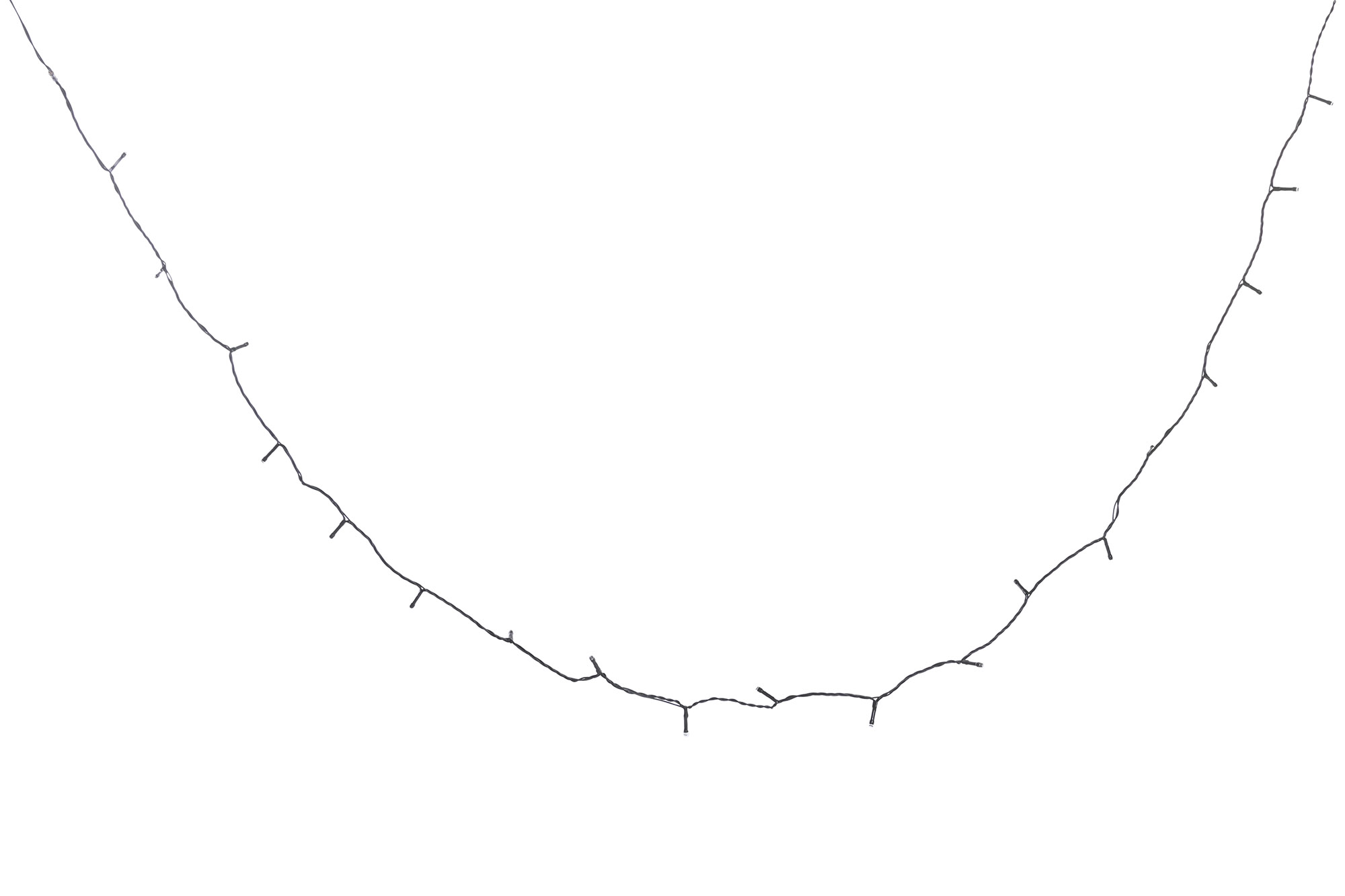 LUCES LED PVC 1000X3X3 100L, 5M GUIRNALDA ARBOL