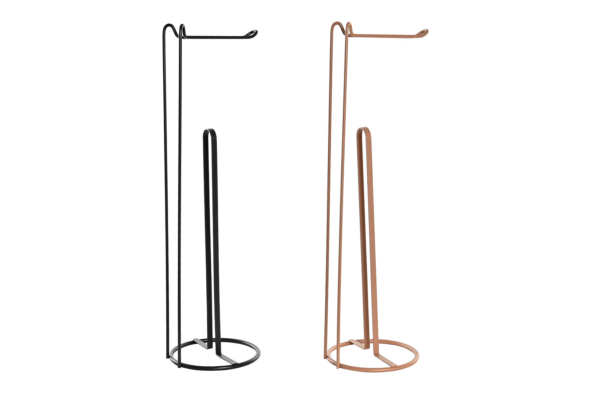 PORTARROLLOS METAL 15X15X54 4 ROLLOS 2 SURT.