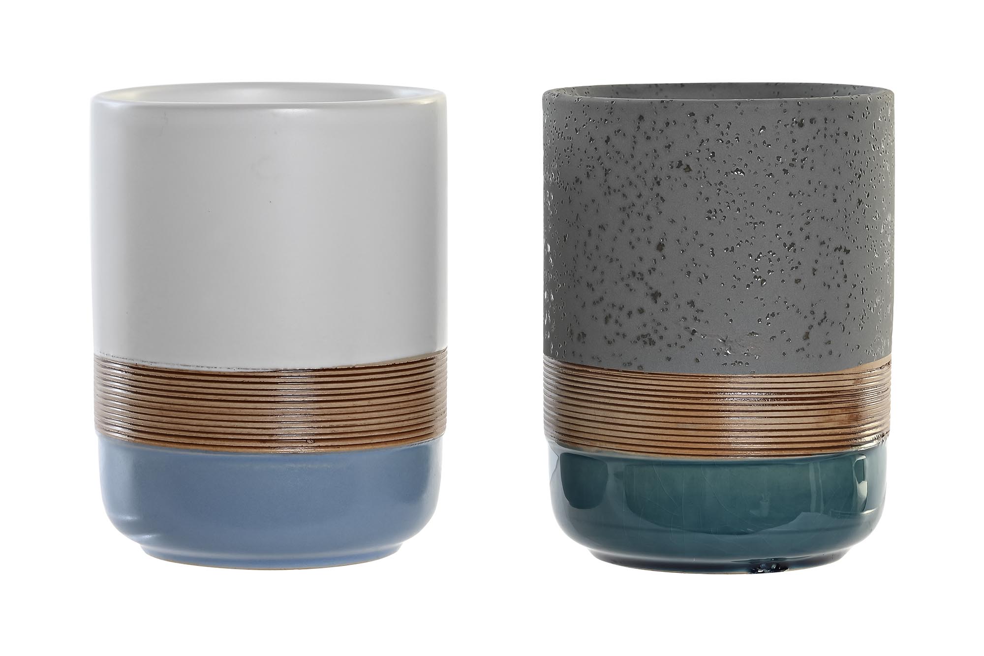 VASO GRES 9X9X12 2 SURT.