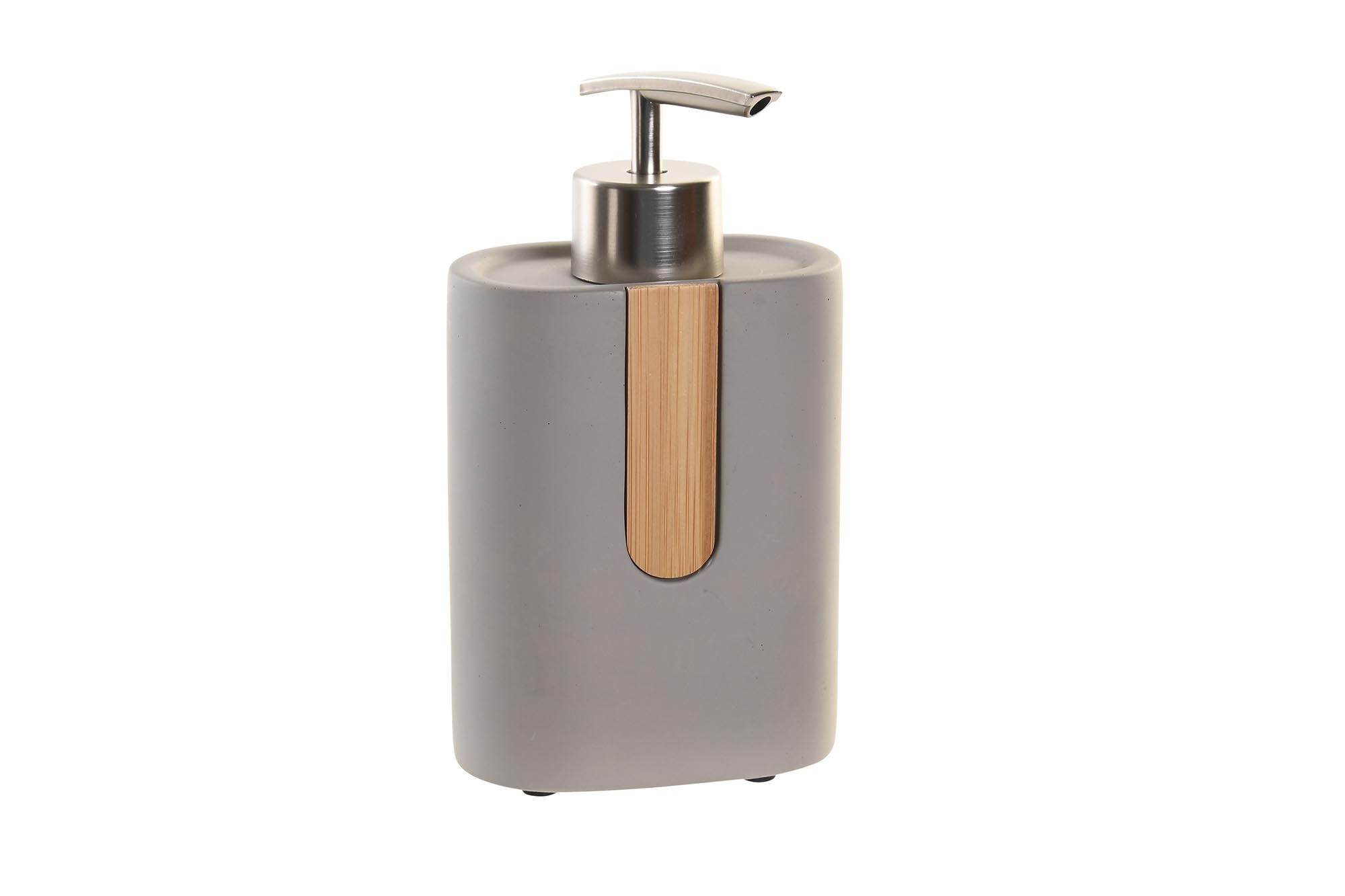 DOSIFICADOR CEMENTO BAMBU 8,5X5X15 MATE GRIS