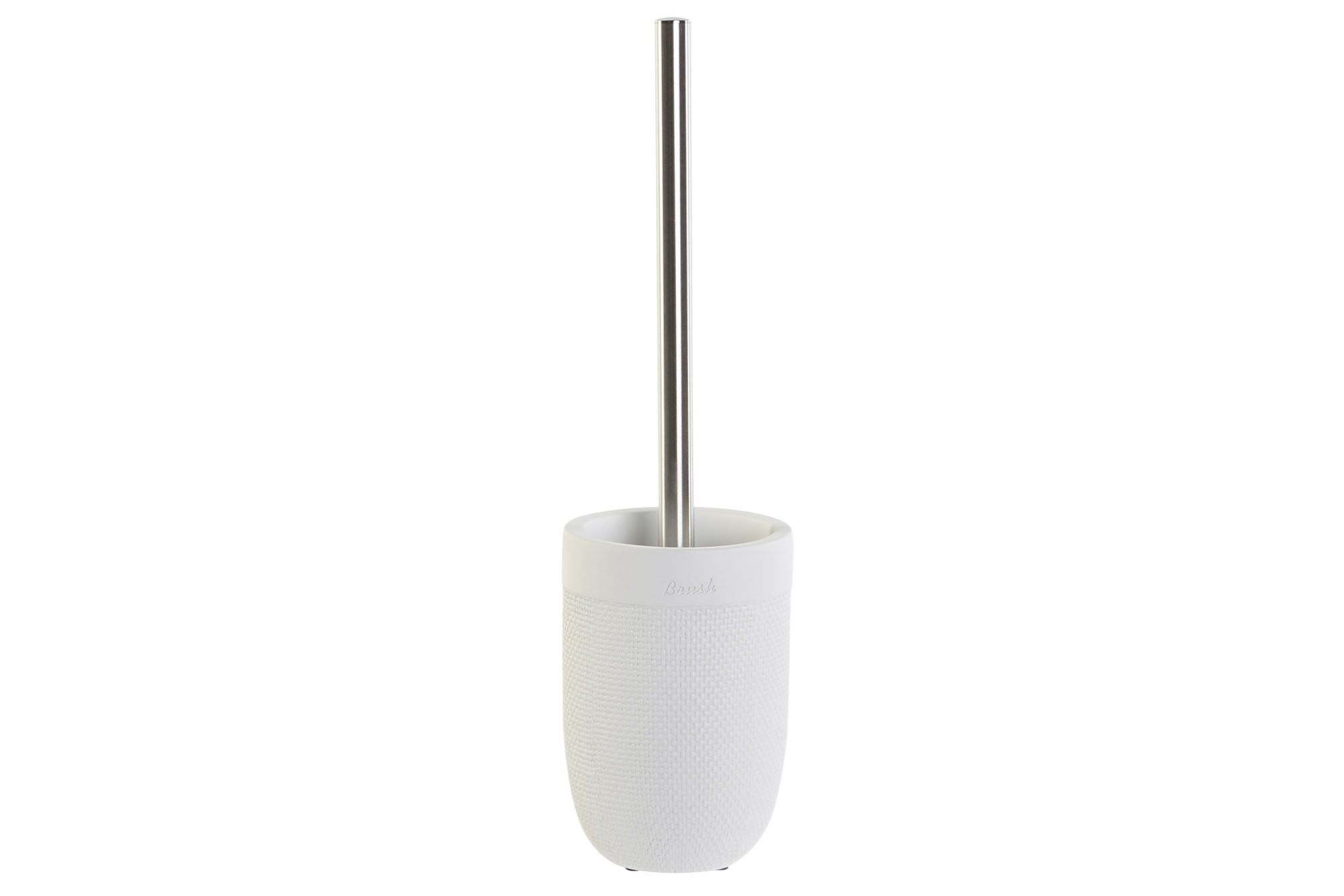 ESCOBILLERO CEMENTO INOX 10X10X37 MATE BLANCO