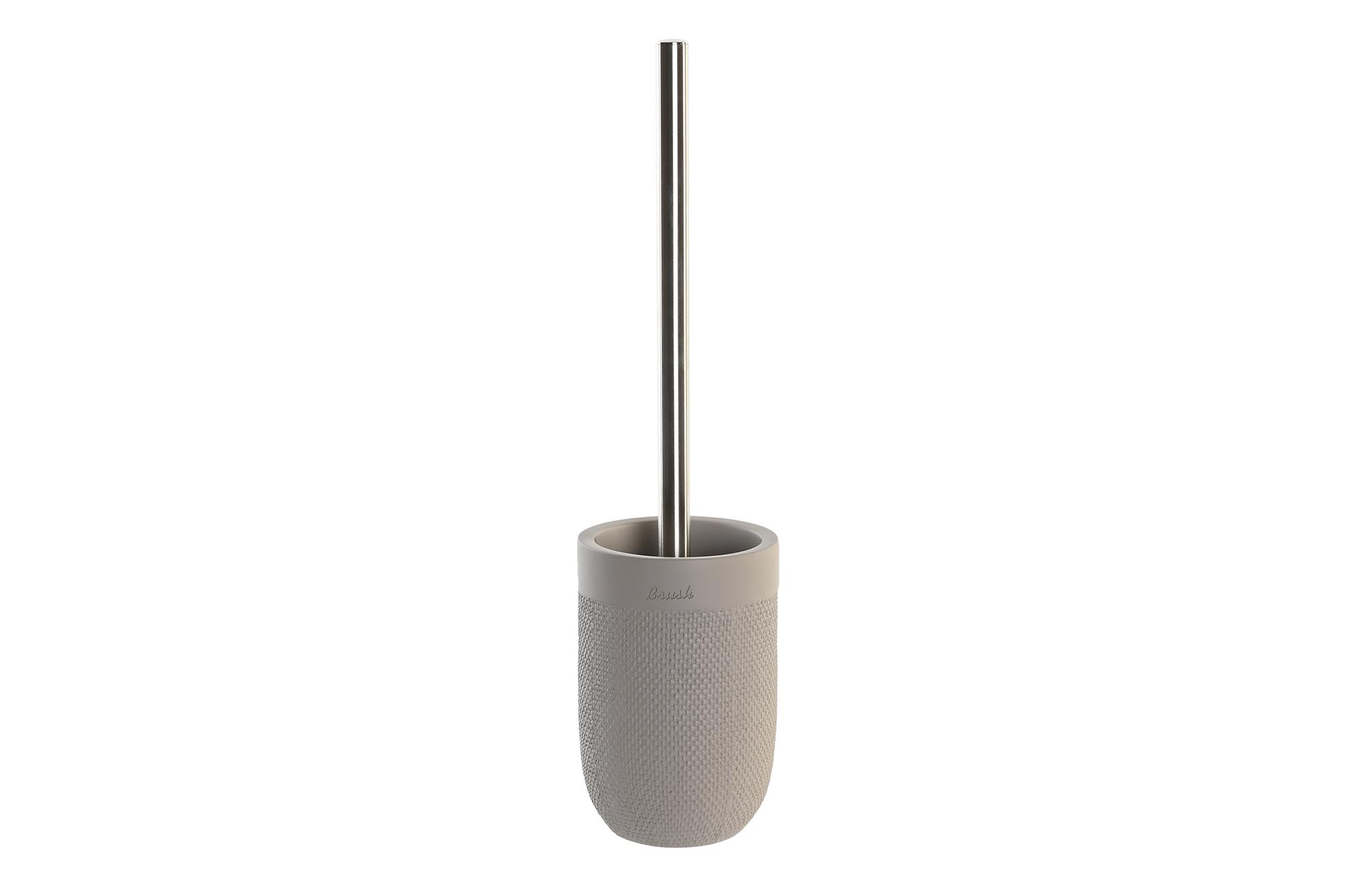 ESCOBILLERO CEMENTO INOX 10X10X37 MATE GRIS