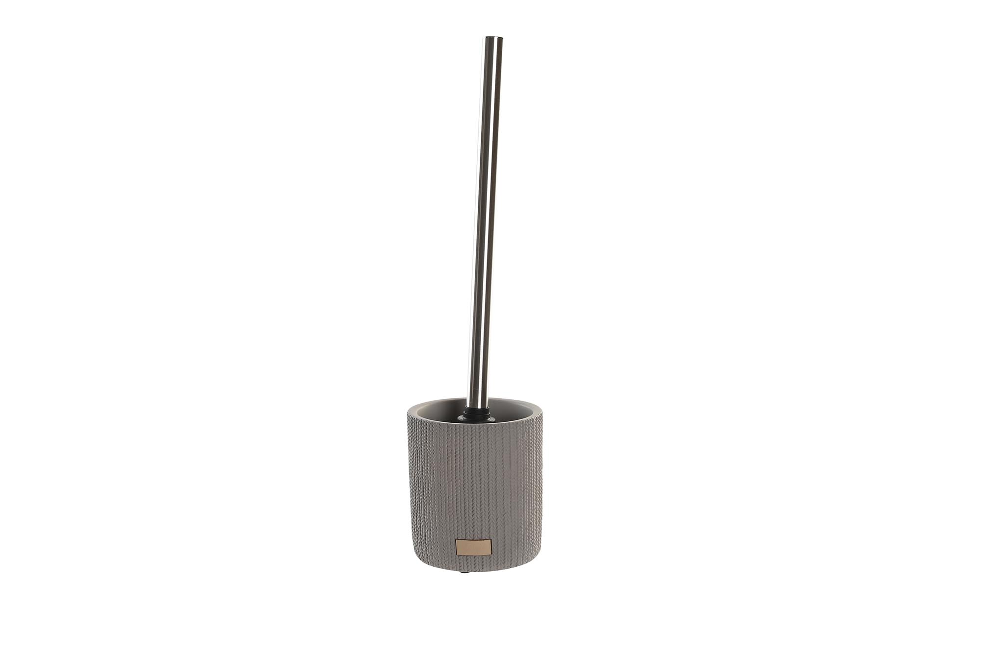 ESCOBILLERO CEMENTO INOX 10X10X36 MATE GRIS