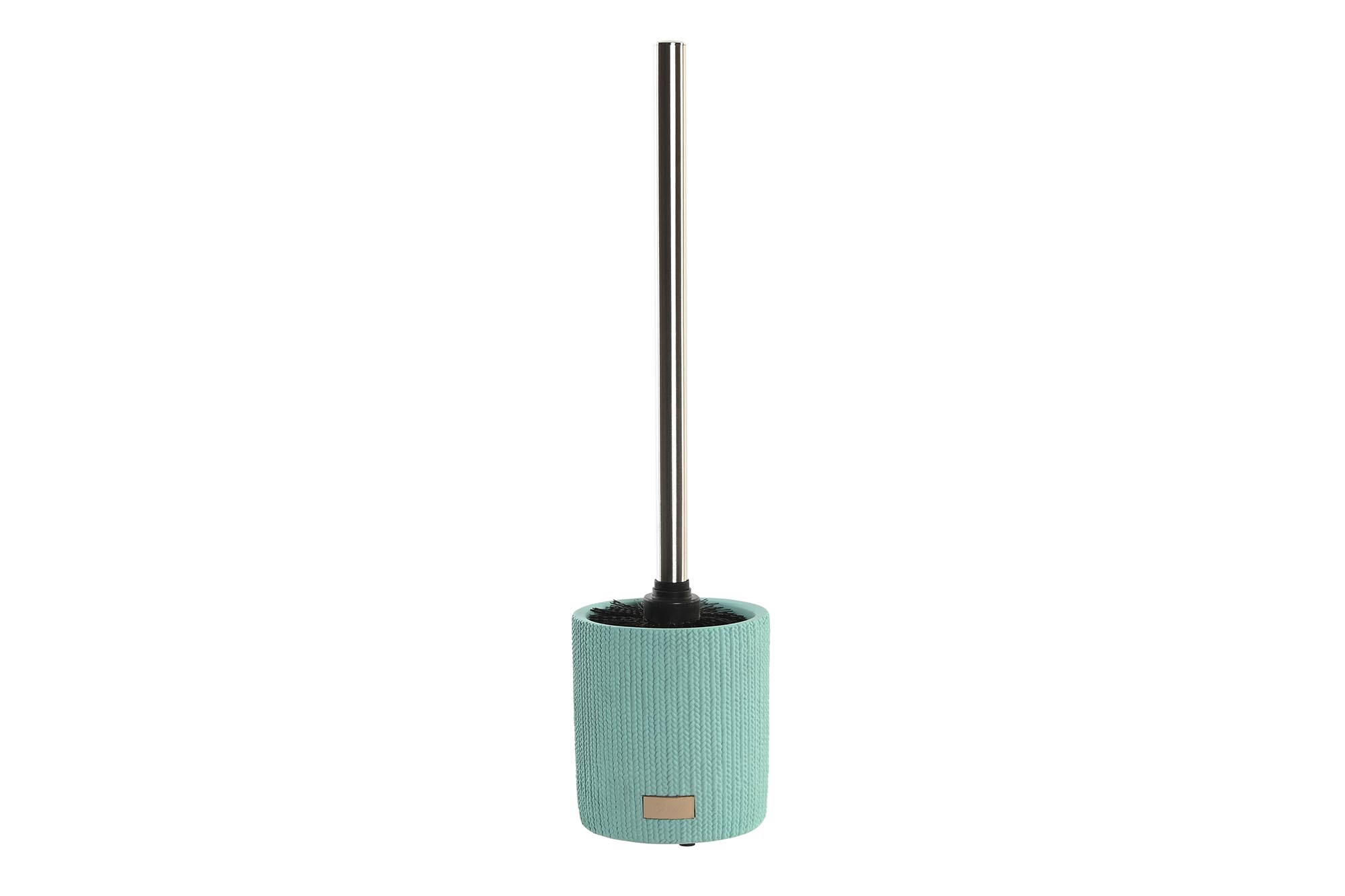 ESCOBILLERO CEMENTO INOX 10X10X36 MATE VERDE MENTA