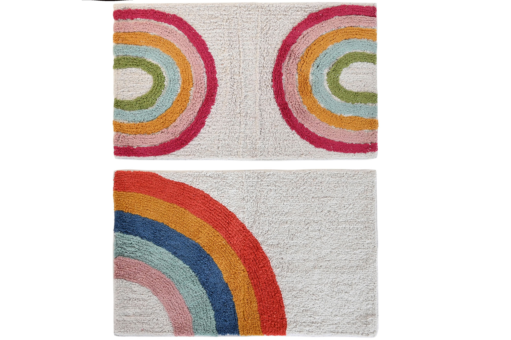 ALFOMBRA ALGODON 50X80X0,5 1300 GSM ARCO IRIS 2 SU