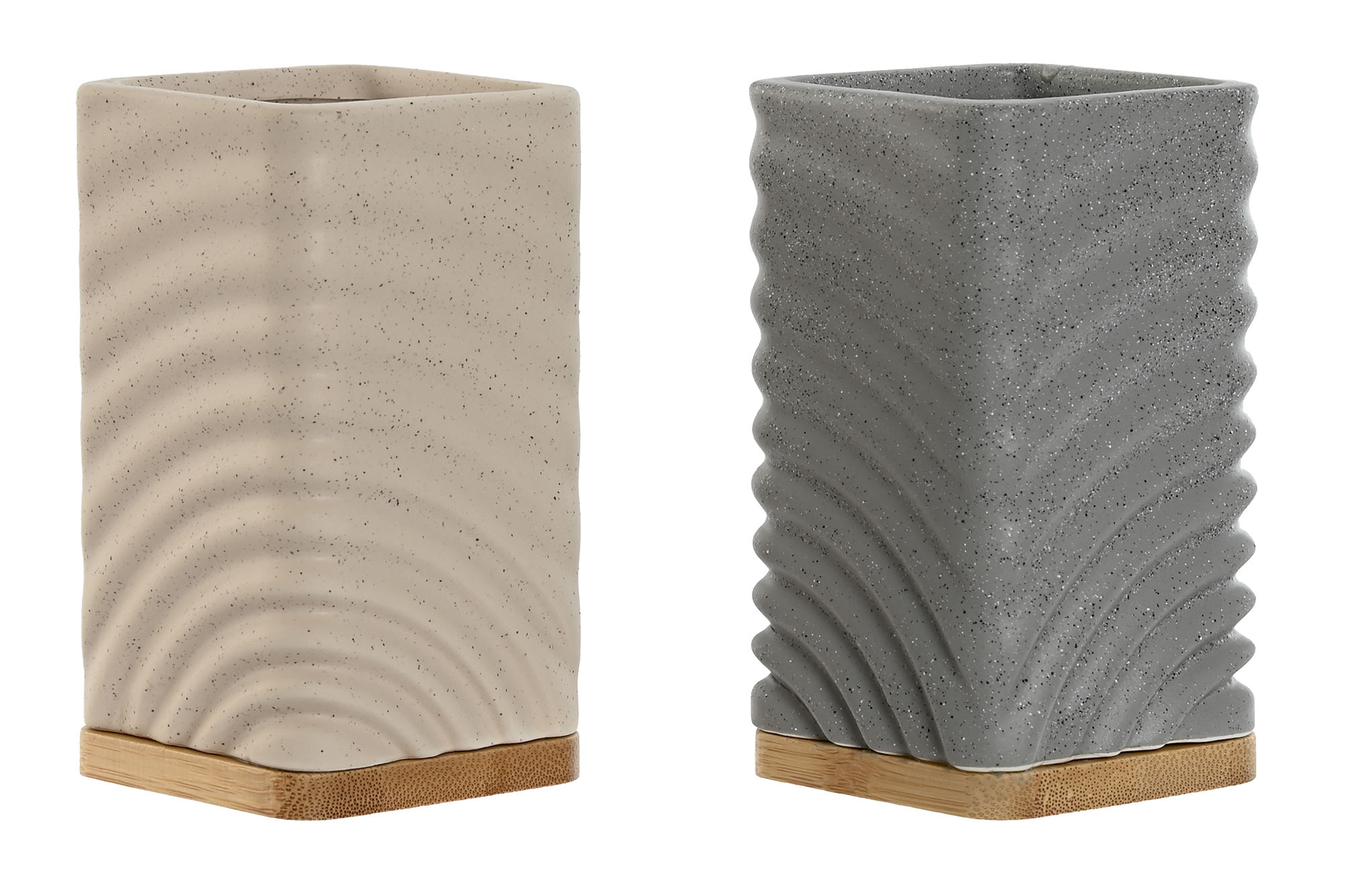PORTACEPILLOS DOLOMITE BAMBU 7X7X12 2 SURT.