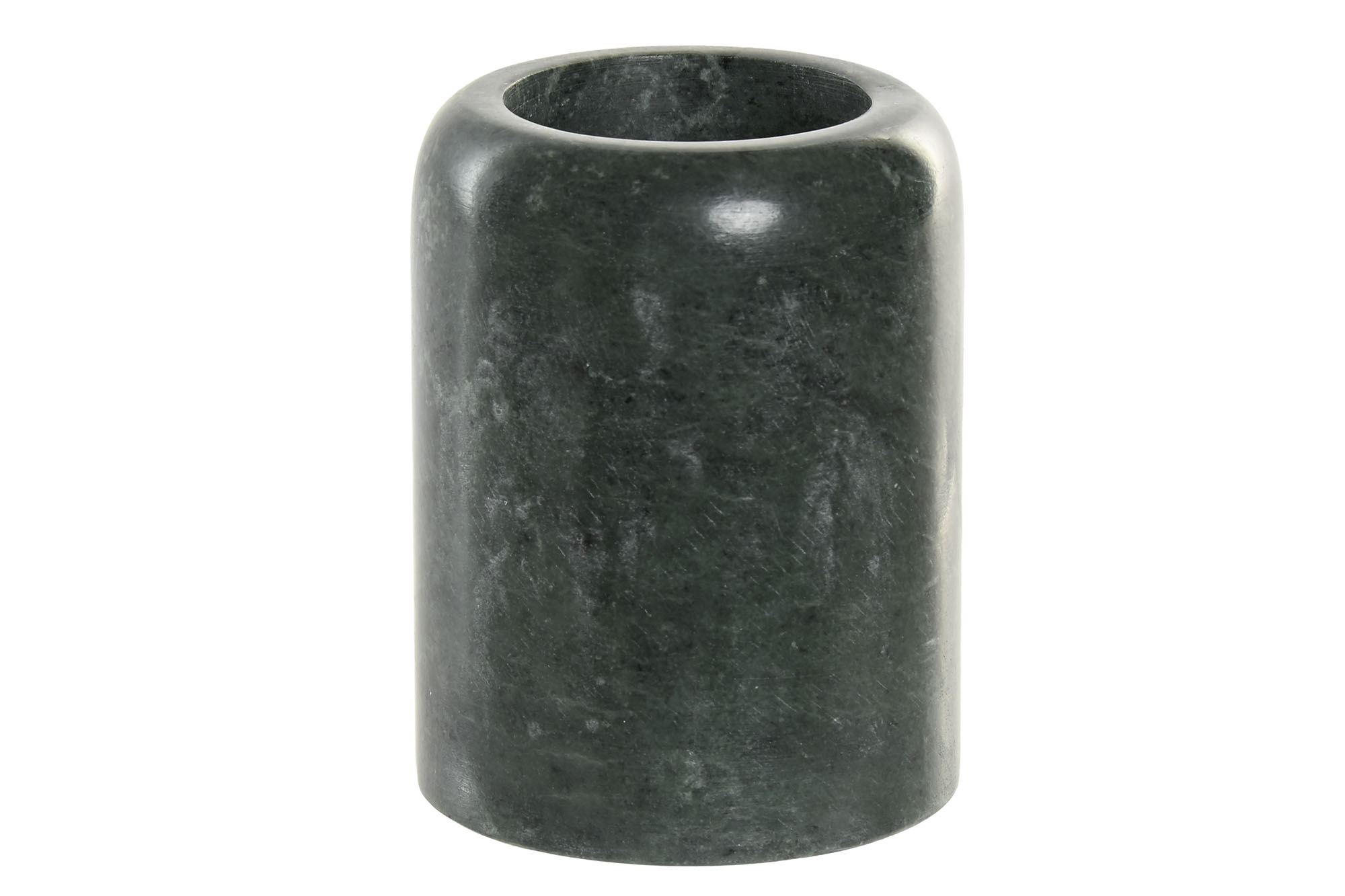 PORTACEPILLOS MARMOL 7,5X7,5X10 VERDE